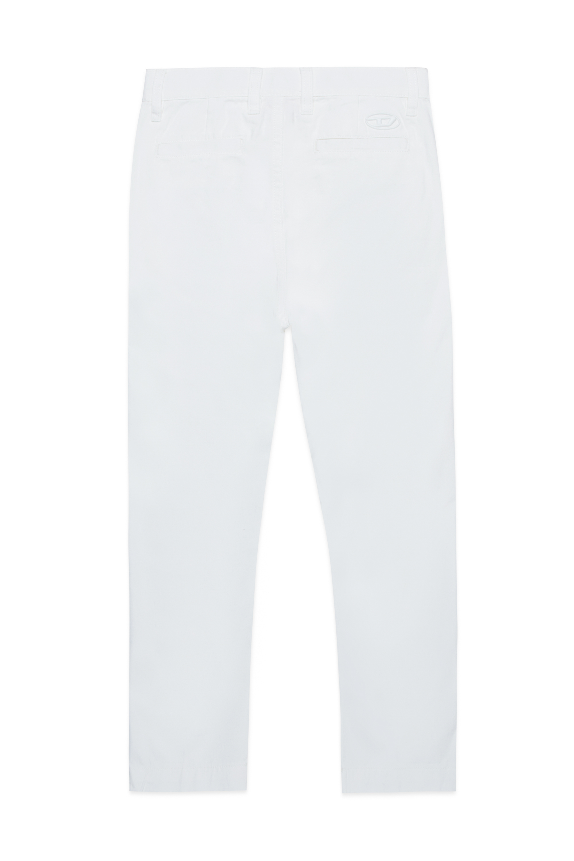 Diesel - PBAS, Man Cotton chinos with Oval D embroidery in White - Image 2