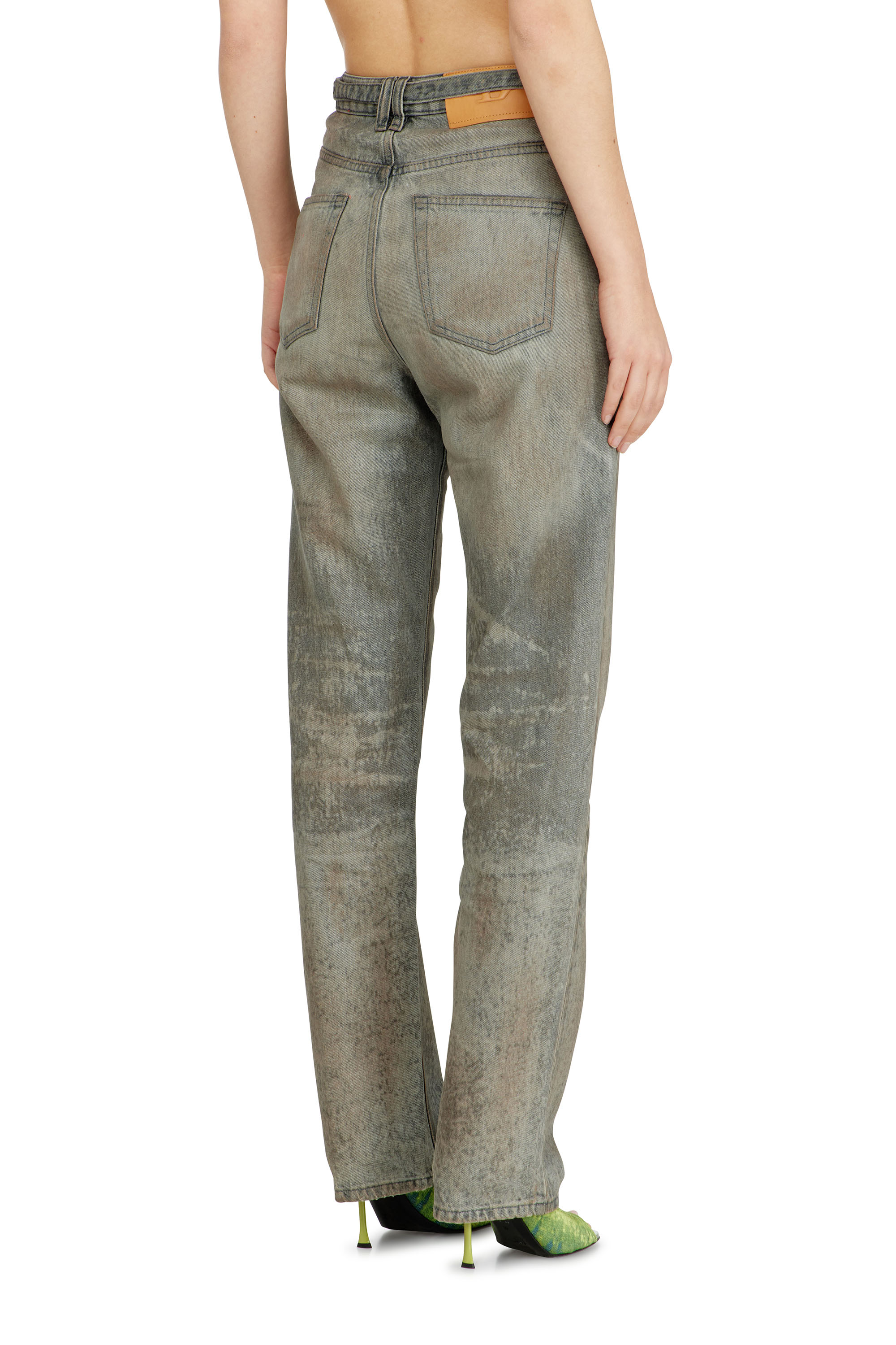 Diesel - Slim Jeans D-THALIRA 09P24 Donna, Grigio - Image 4