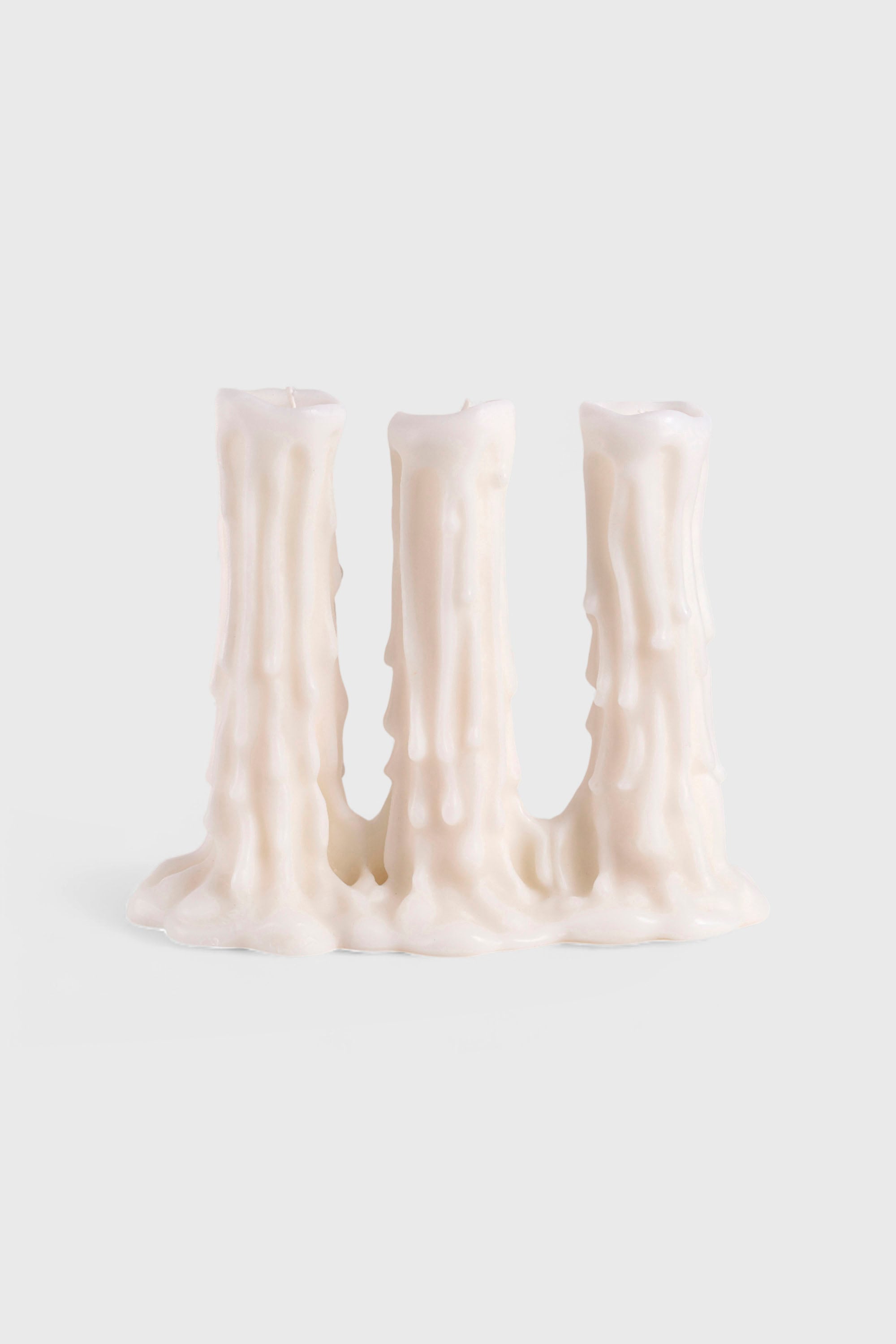 Diesel - 11166 CANDLE&nbsp;"MELT-D&rdquo; CM 15,8X35X29,5 TR, Unisex's Triple‑body candle in White - 4