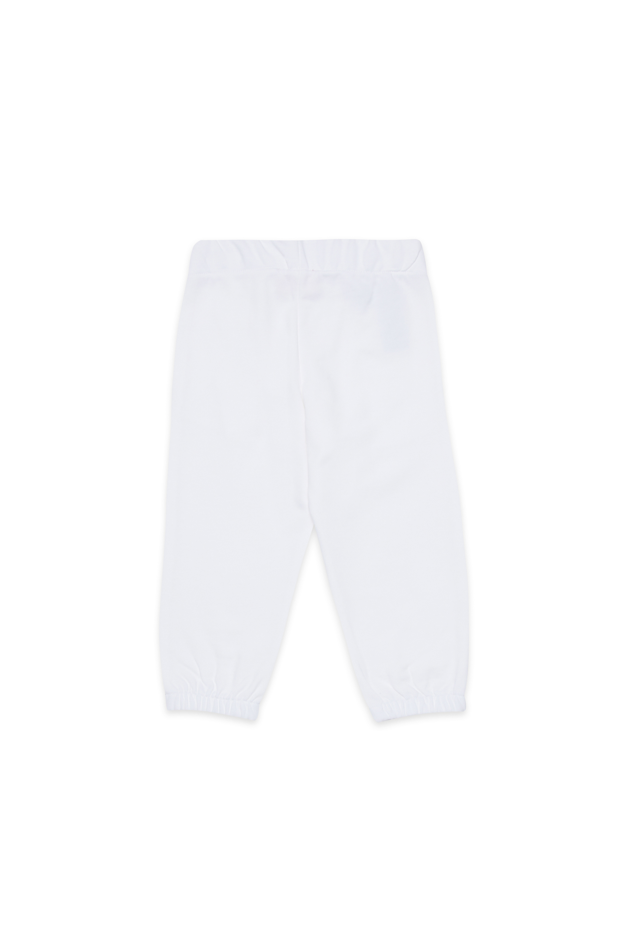 Diesel - PBASEB, Pantaloni tuta con logo sbavato Unisex in Bianco - 2