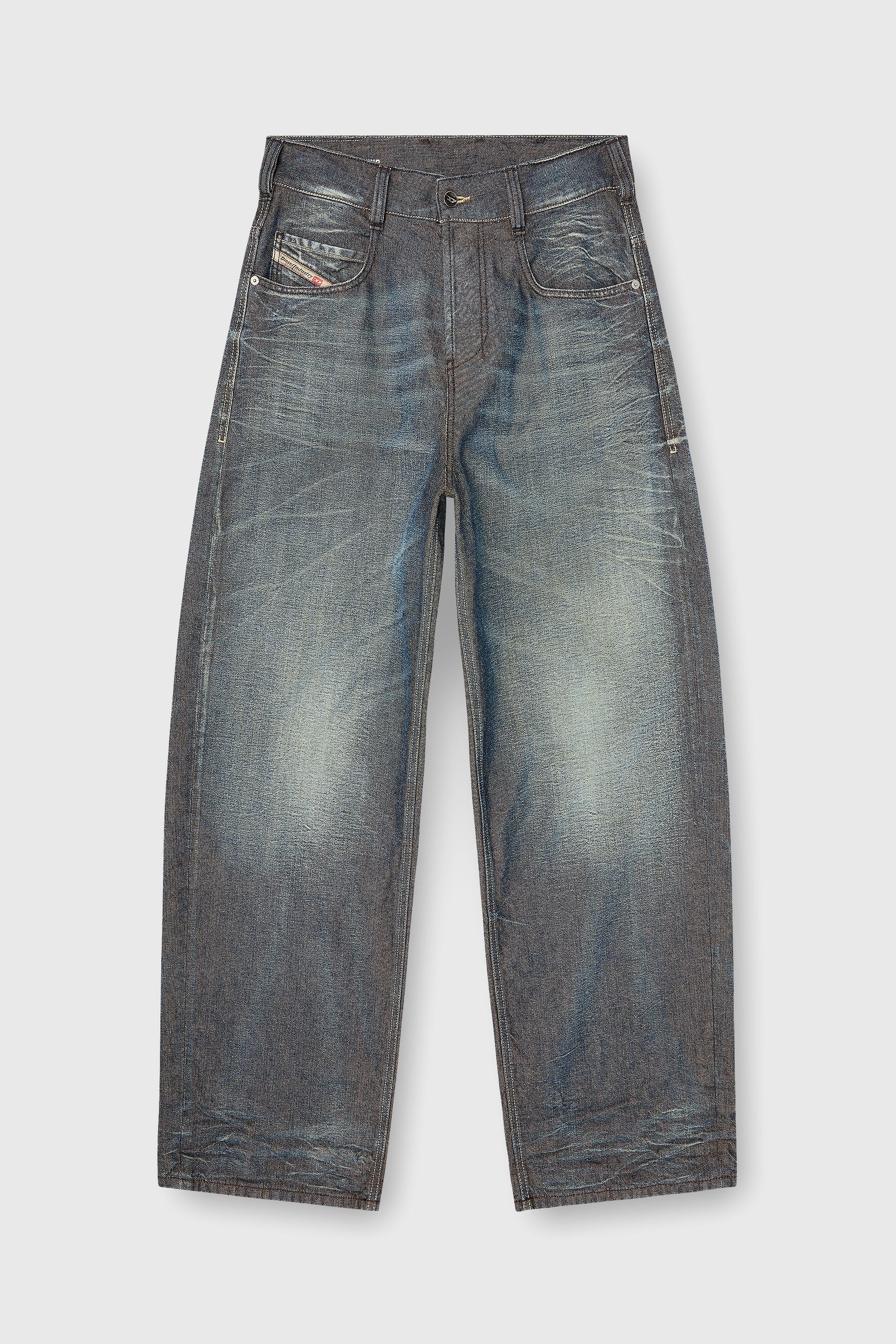 Diesel - Relaxed Jeans 1997 D-Enim-M 007EM Unisex, Blu Scuro - Image 2