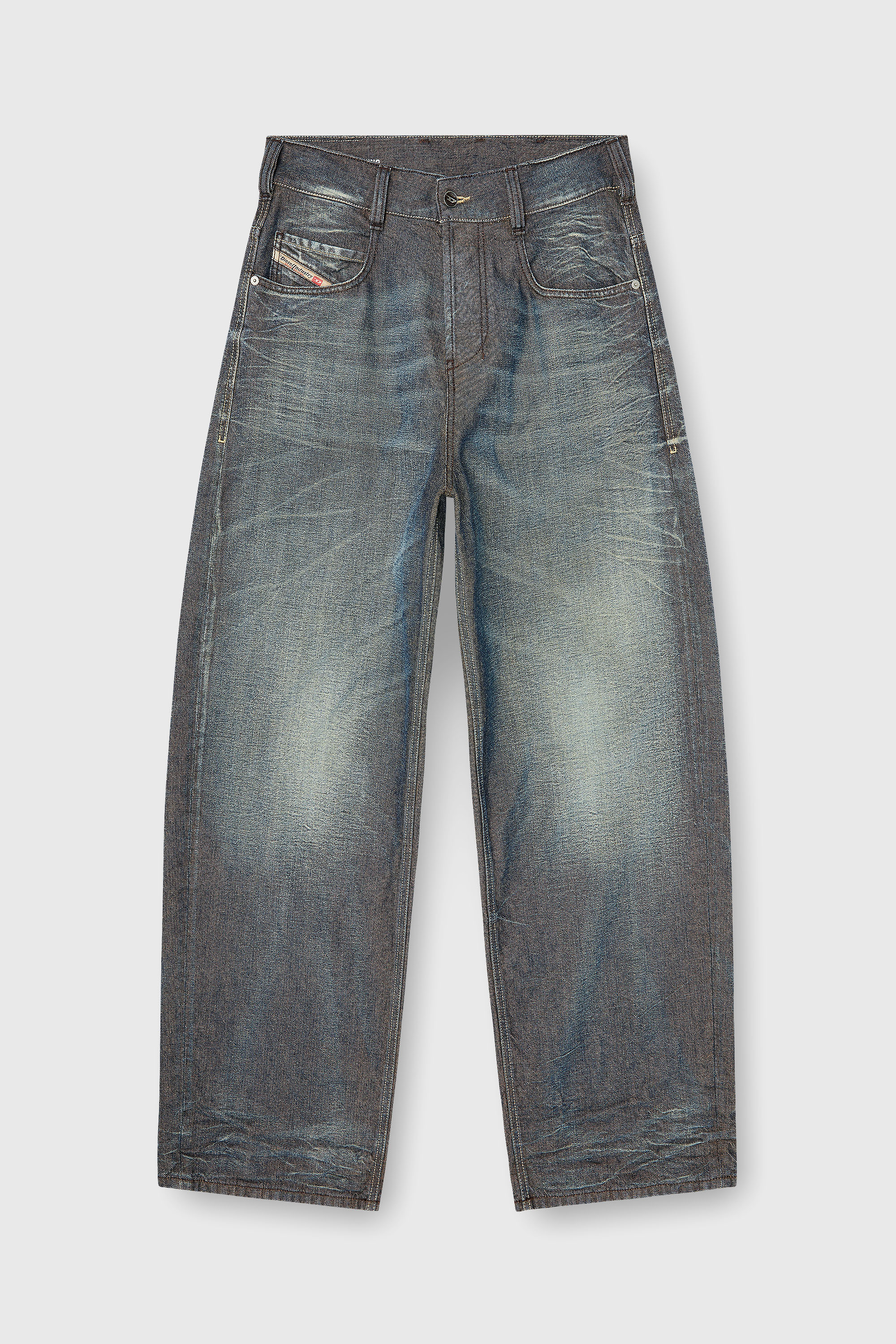 Diesel - Relaxed Jeans 1997 D-Enim-M 007EM Unisex, Blu Scuro - Image 8