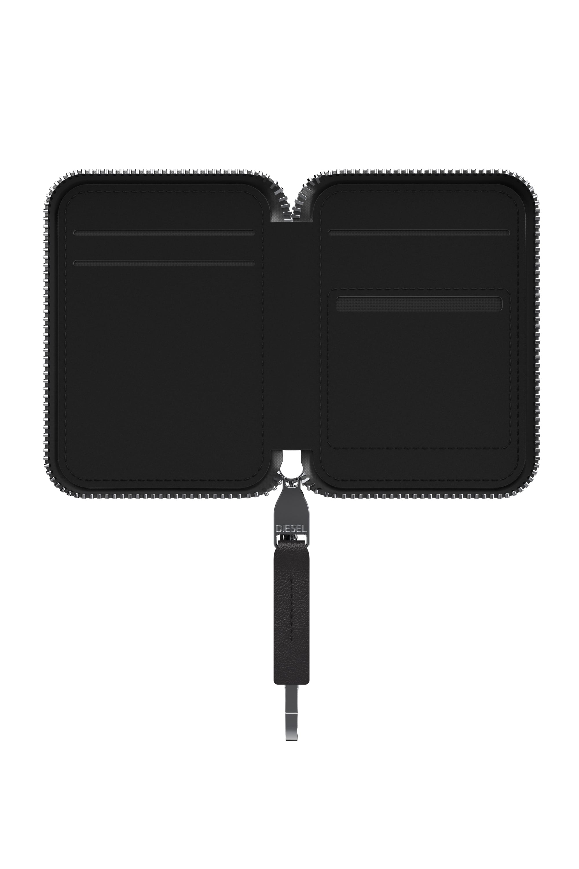 Diesel - 60667 UNIVERSAL POUCH, Pochette MagSafe Oval D Unisex in Nero - 4