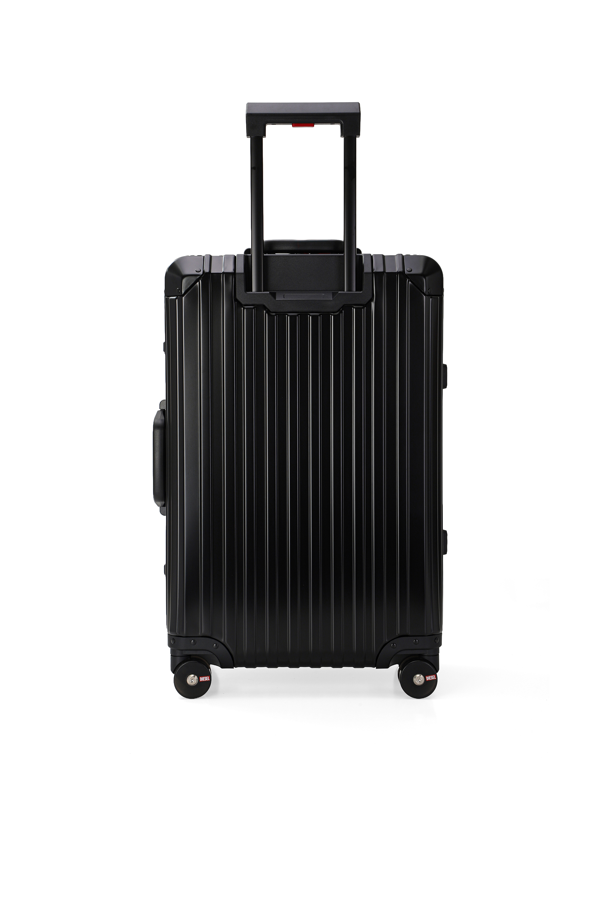 Diesel - DIESEL ALUMINUM TROLLEY- DSL002, Valigia in alluminio taglia M Unisex in Nero - 2