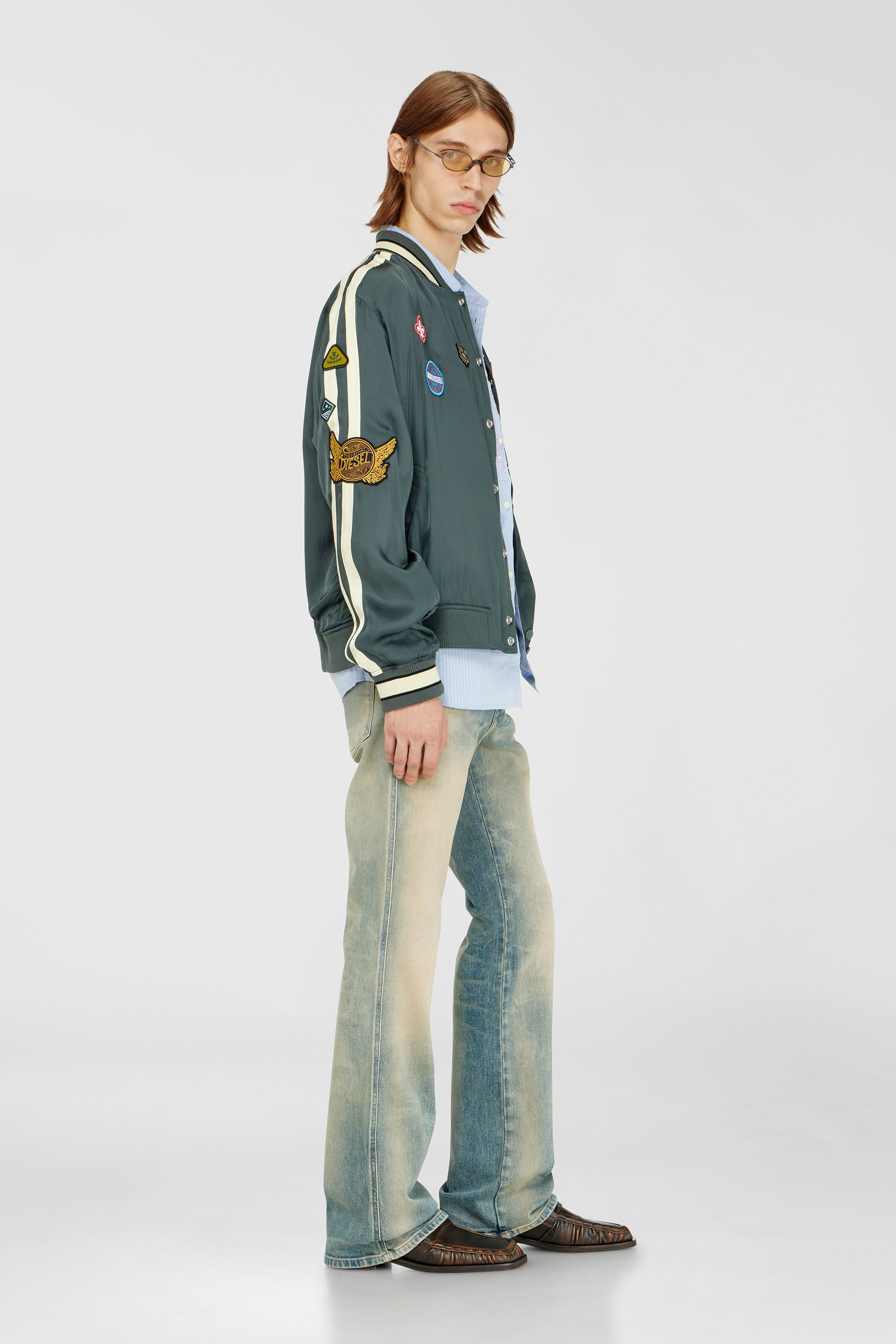 Diesel - Bootcut Jeans 1998 D-Buck 09H78 Uomo, Blu medio - Image 2