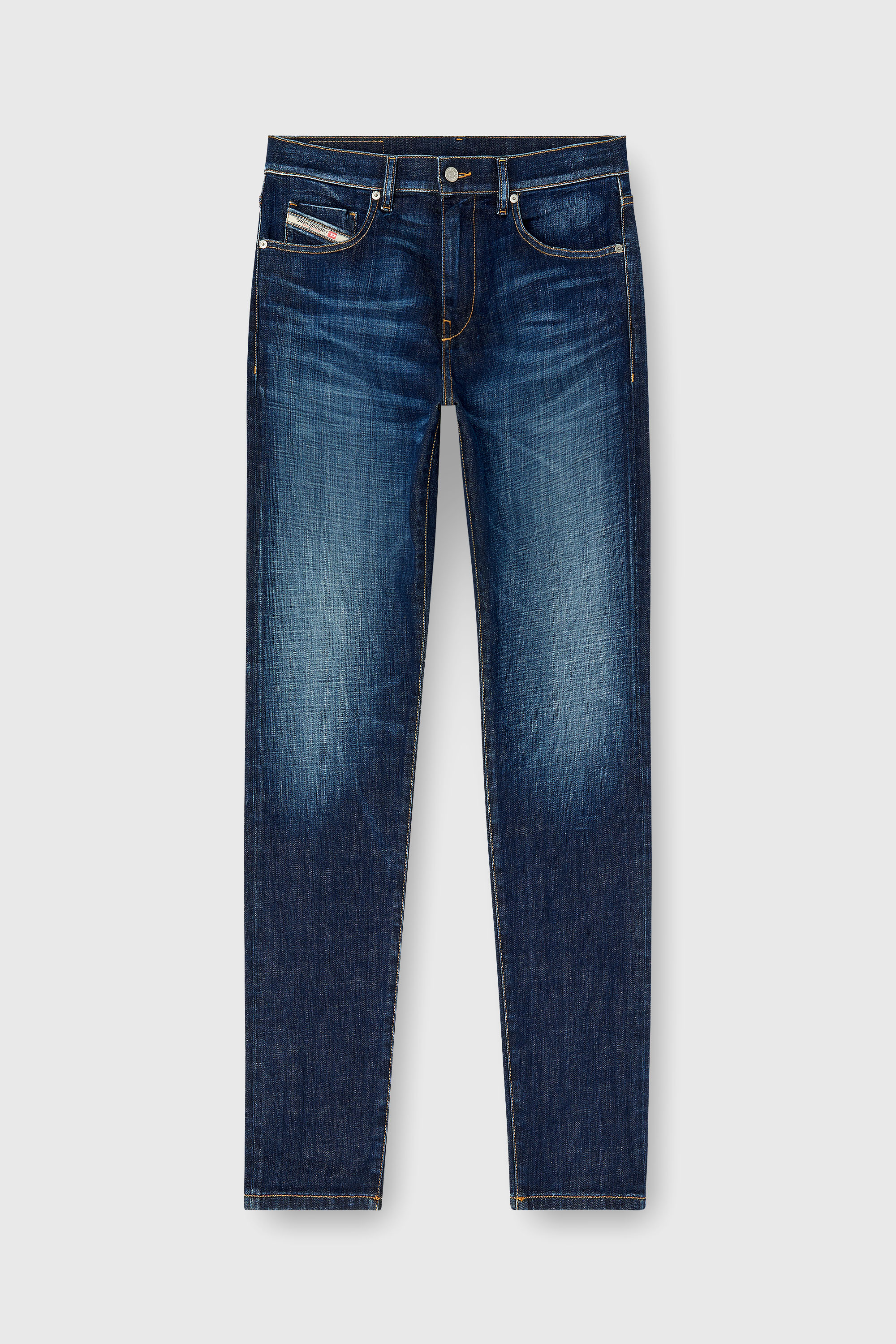 Diesel - Man's Slim Jeans 2019 D-Strukt 09L61, Medium blue - 6