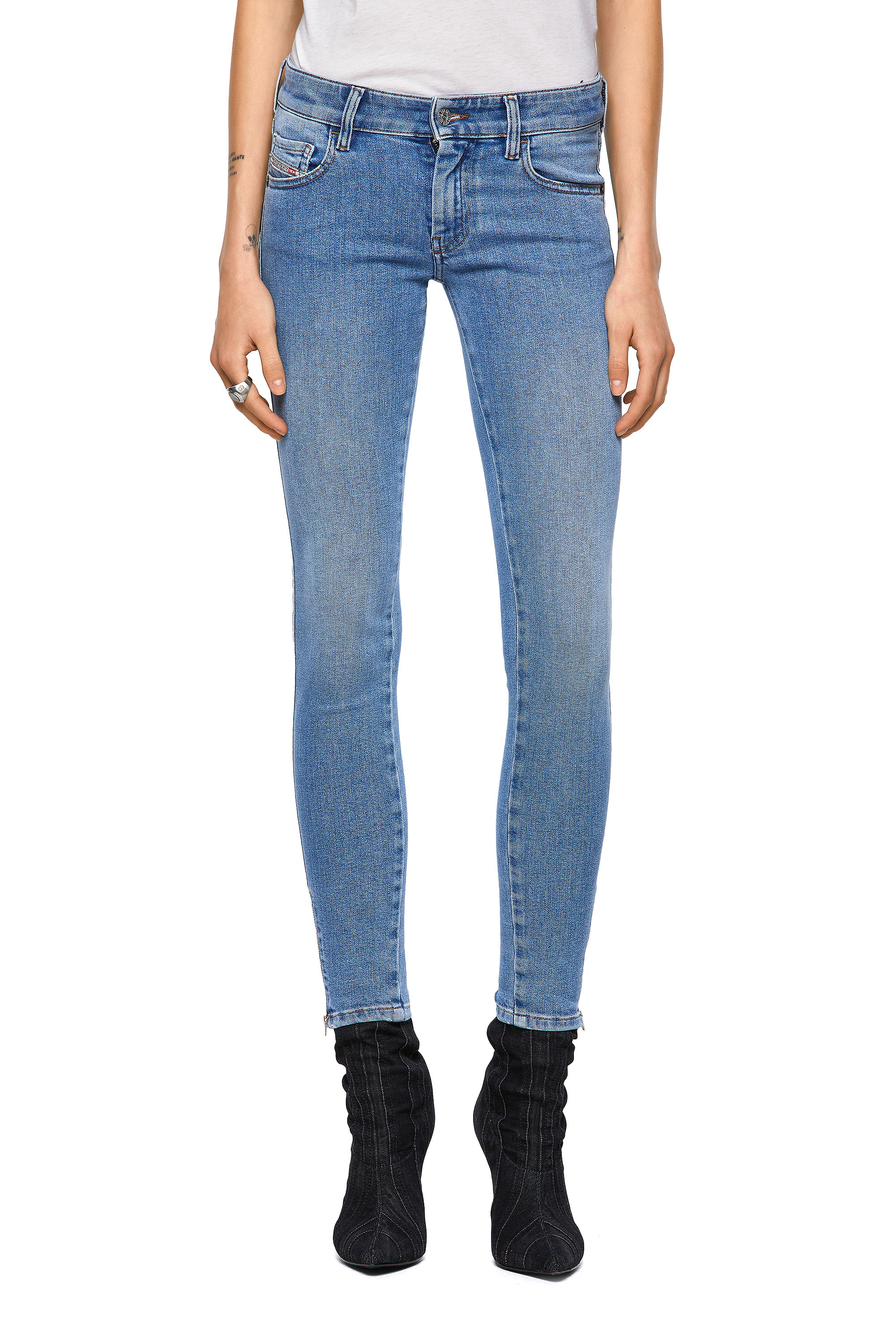 Slandy Low 009ZY, Blu Chiaro - Jeans
