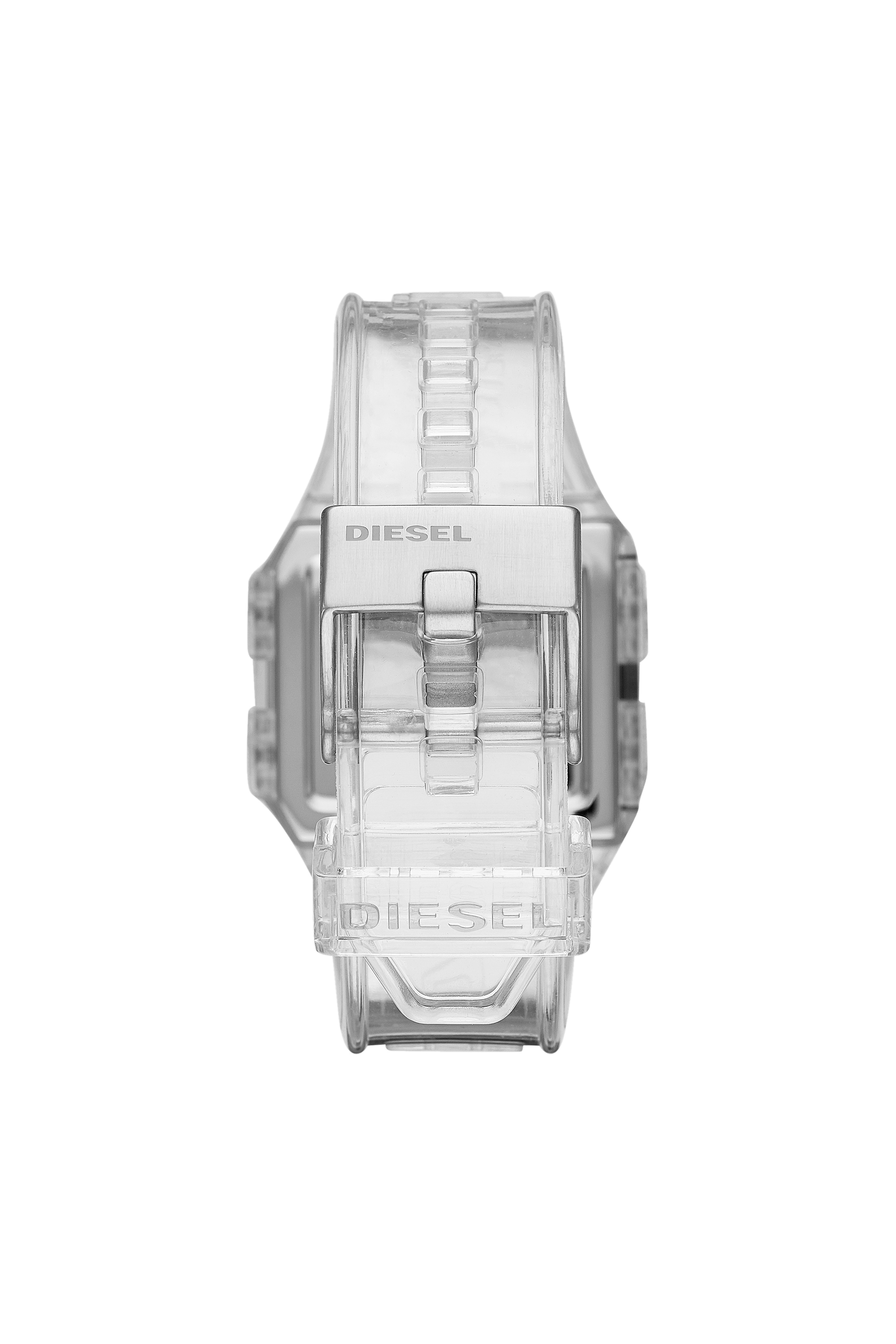 Diesel - DZ1917, Orologio digitale Chopped trasparente Unisex in Bianco - 2