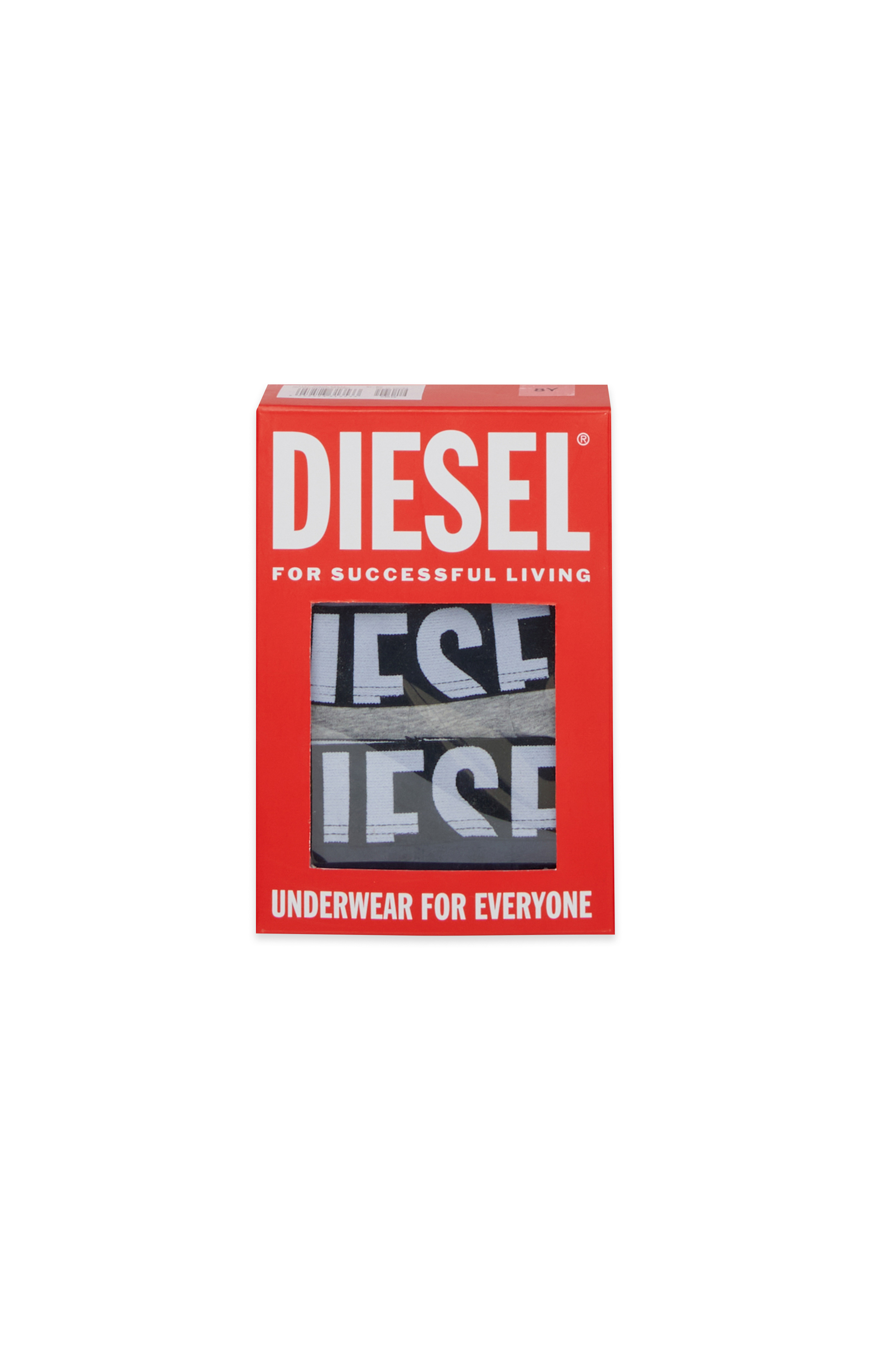 Diesel - UM-UMILLOTRIPACK-DD, Set da tre paia di boxer lungo in cotone stretch Uomo in Multicolor - 3