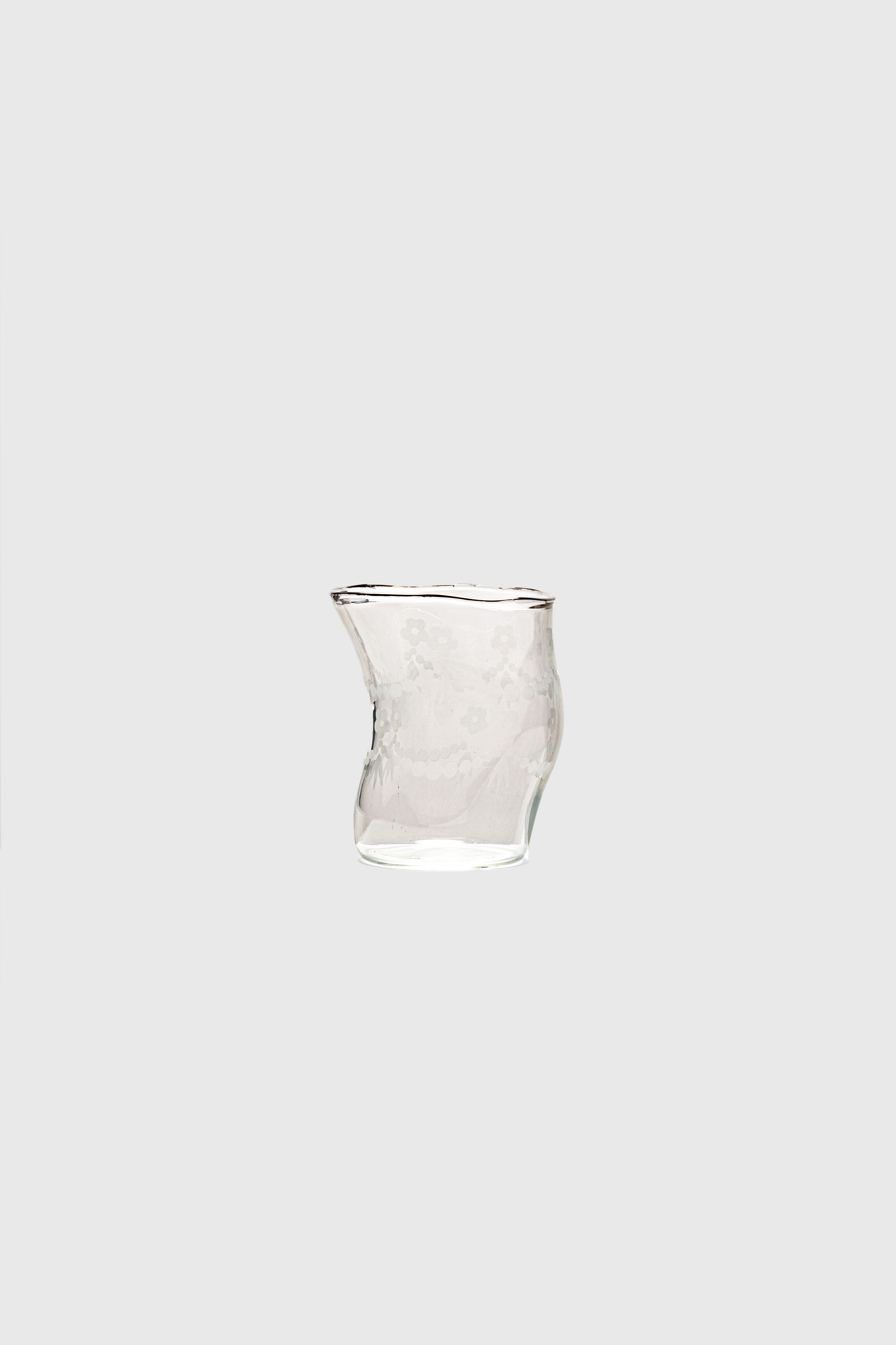 Diesel - 11242 GLASSES "CLASSIC ON ACID - SPRING", Bicchiere in vetro Unisex in Bianco - 1