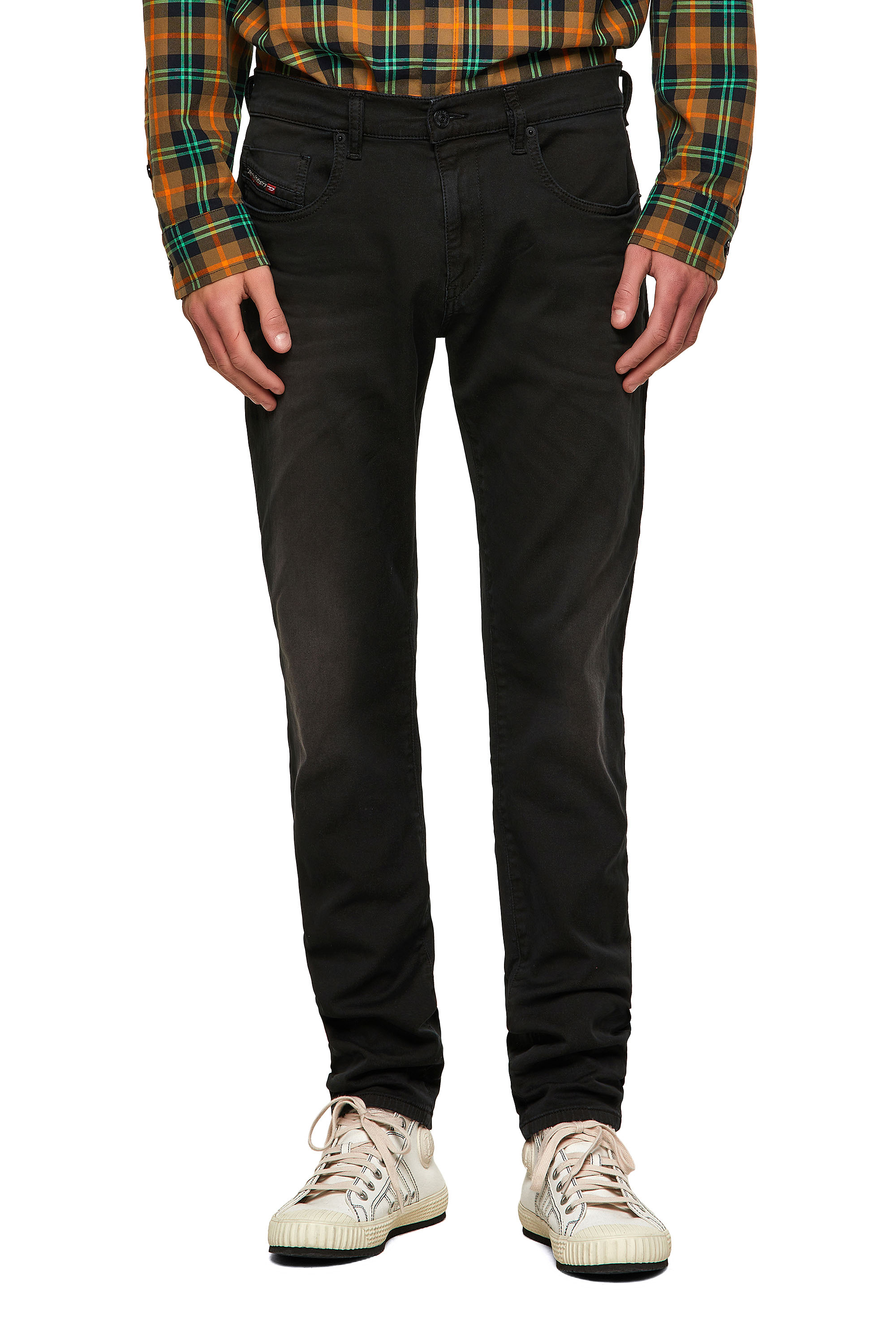 D-Strukt JoggJeans® 0670M, Nero/Grigio scuro - Jeans