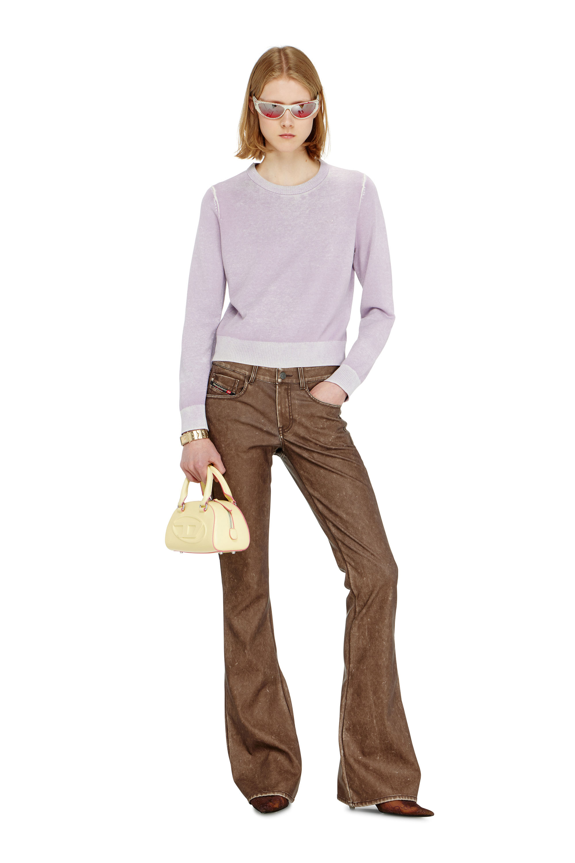 Diesel - M-LOVRE, Maglia con stampa interna sfumata Donna in ToBeDefined - 2