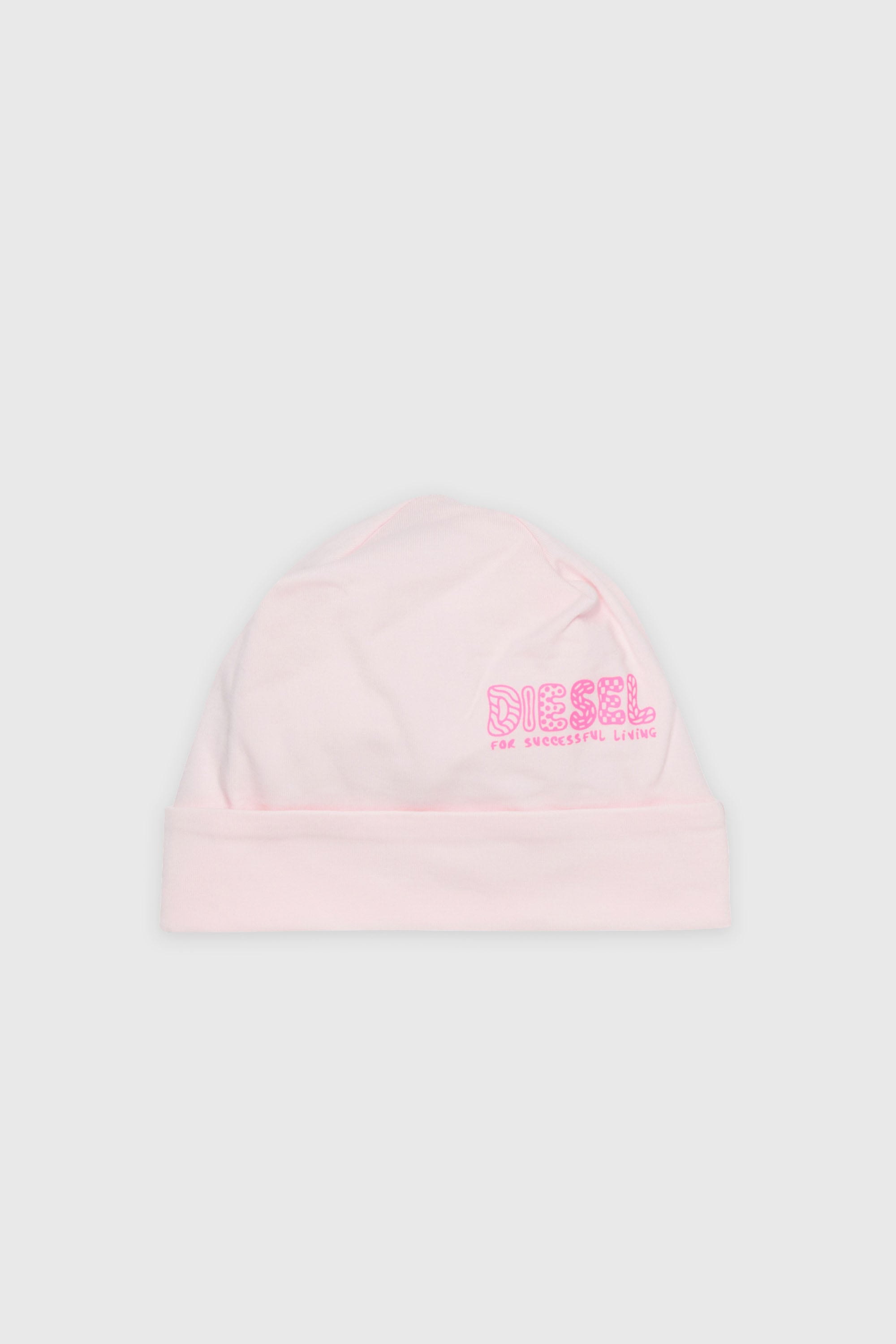 Diesel - FUBBY-NB, Cappellino con stampa logo doodle Unisex in Rosa - 1