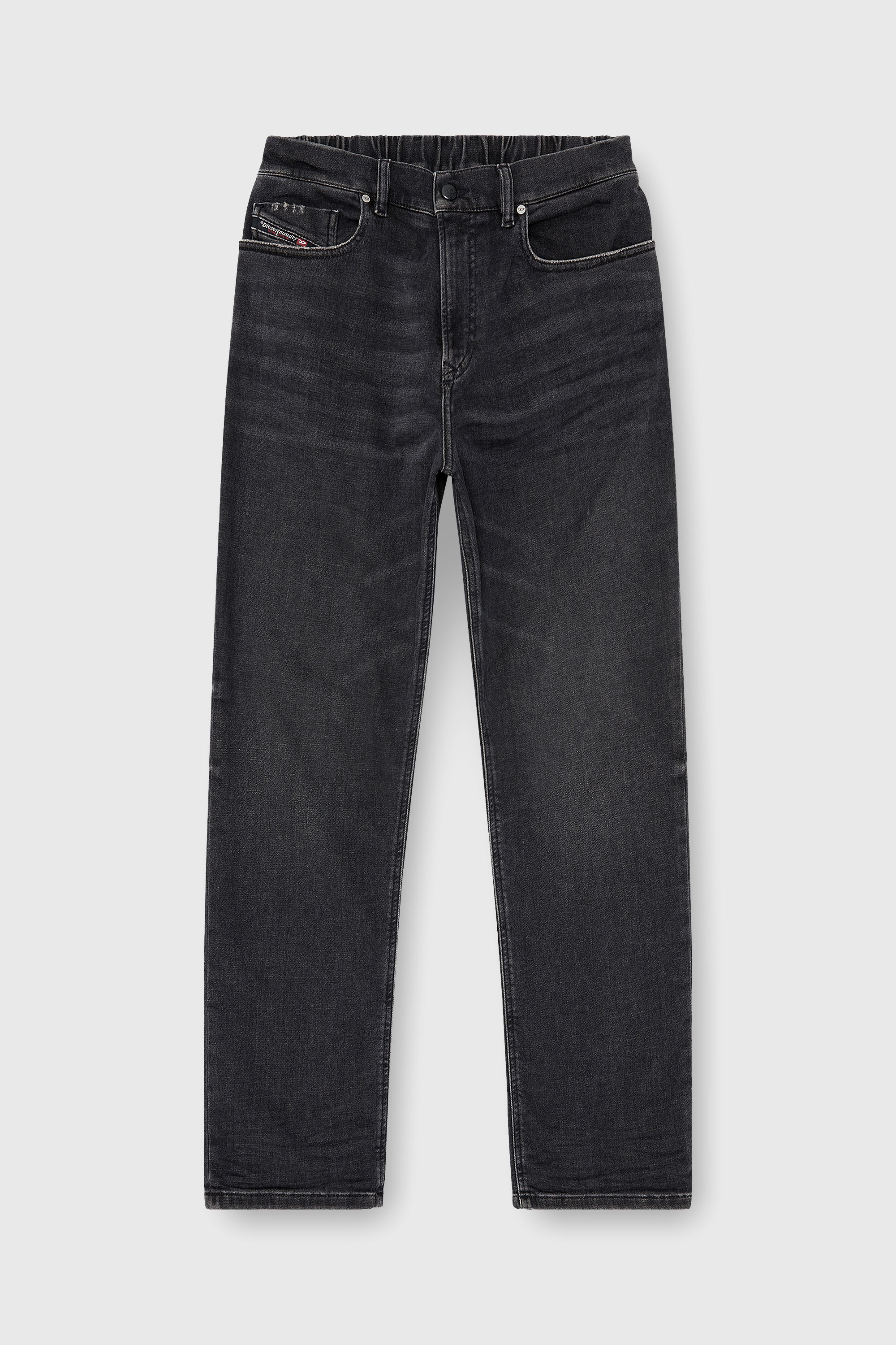 Diesel - Man's Regular 2090 D-Veekley Joggjeans&reg; 09P92, Black/Dark grey - 2
