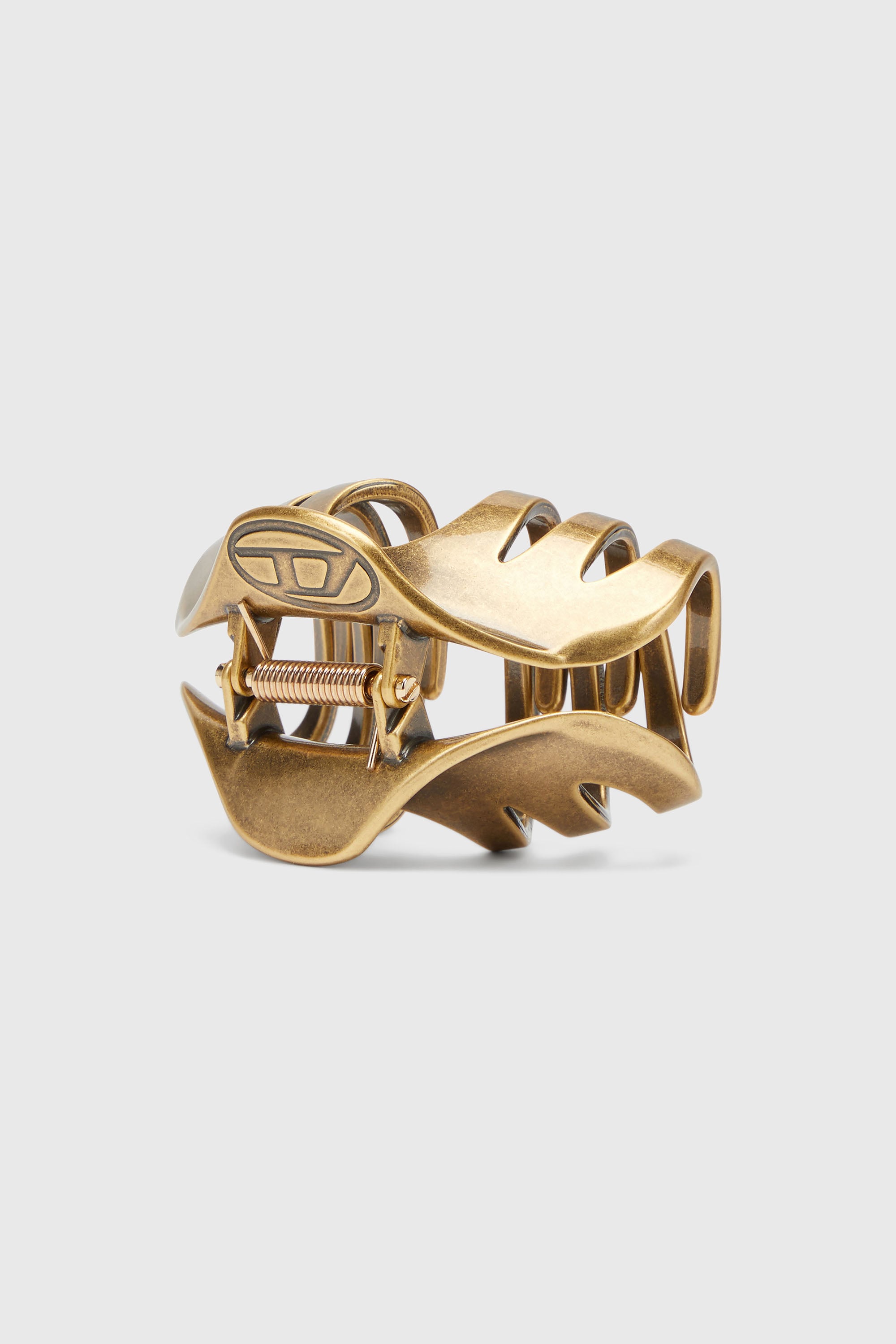 Diesel - TALON CLIP II, Fermaglio per capelli in metallo Donna in Oro - 1