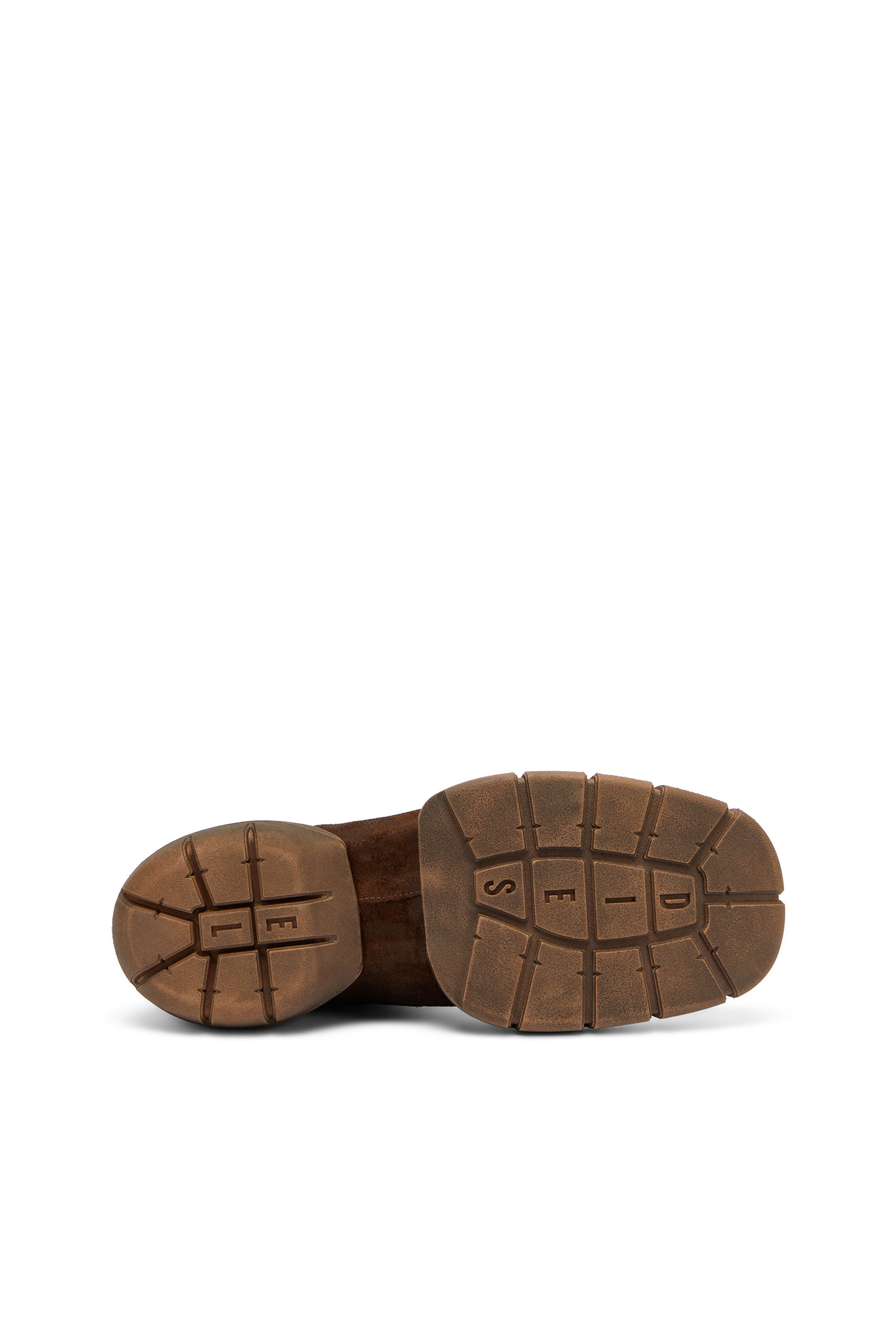 Diesel - D-MATHIEU CH, D-Mathieu - Stivali in scamosciato con suola in gomma Uomo in Marrone - 4