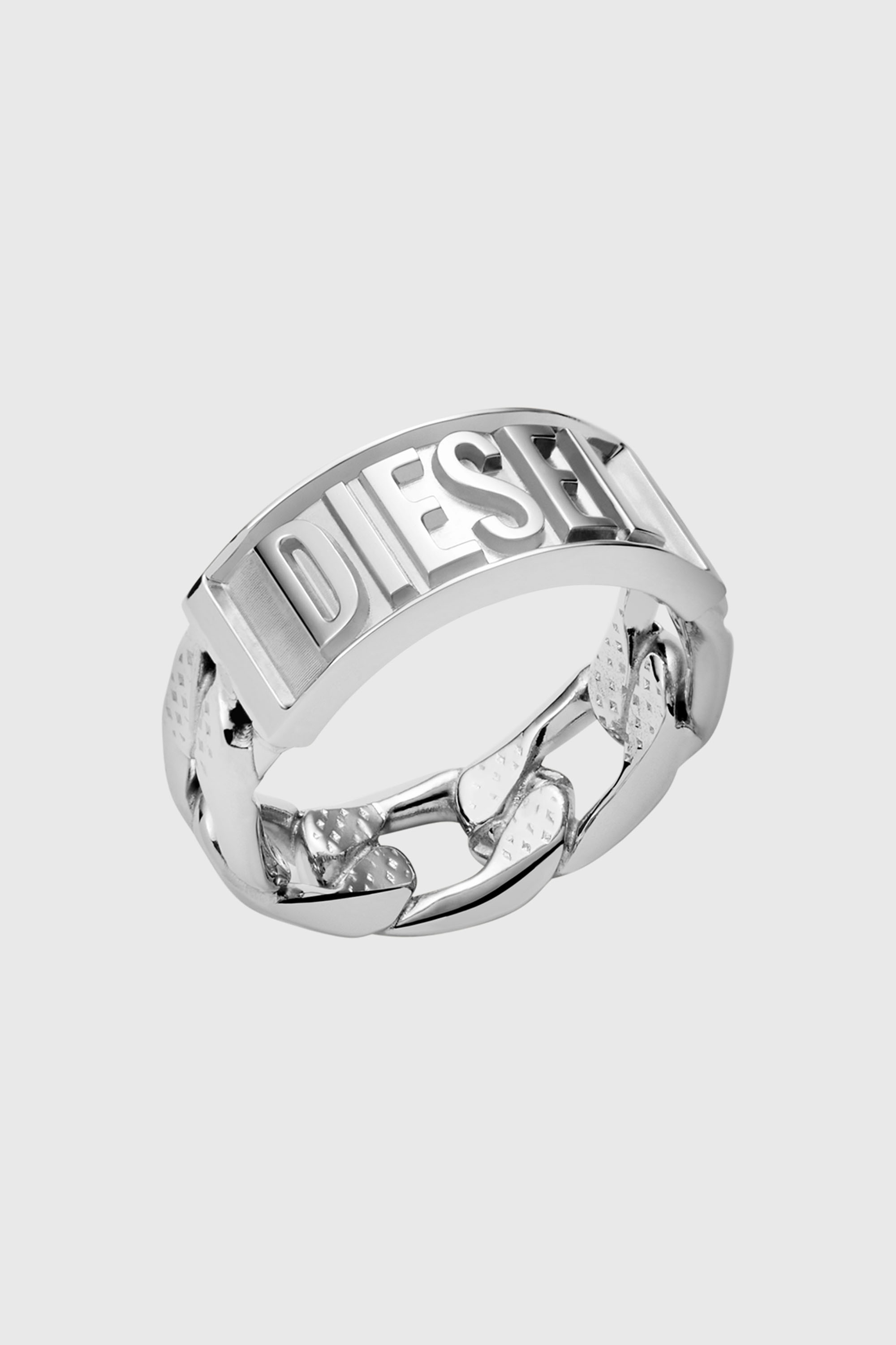 Diesel - DX1347, Anello in acciaio inossidabile Uomo in Argento - 1