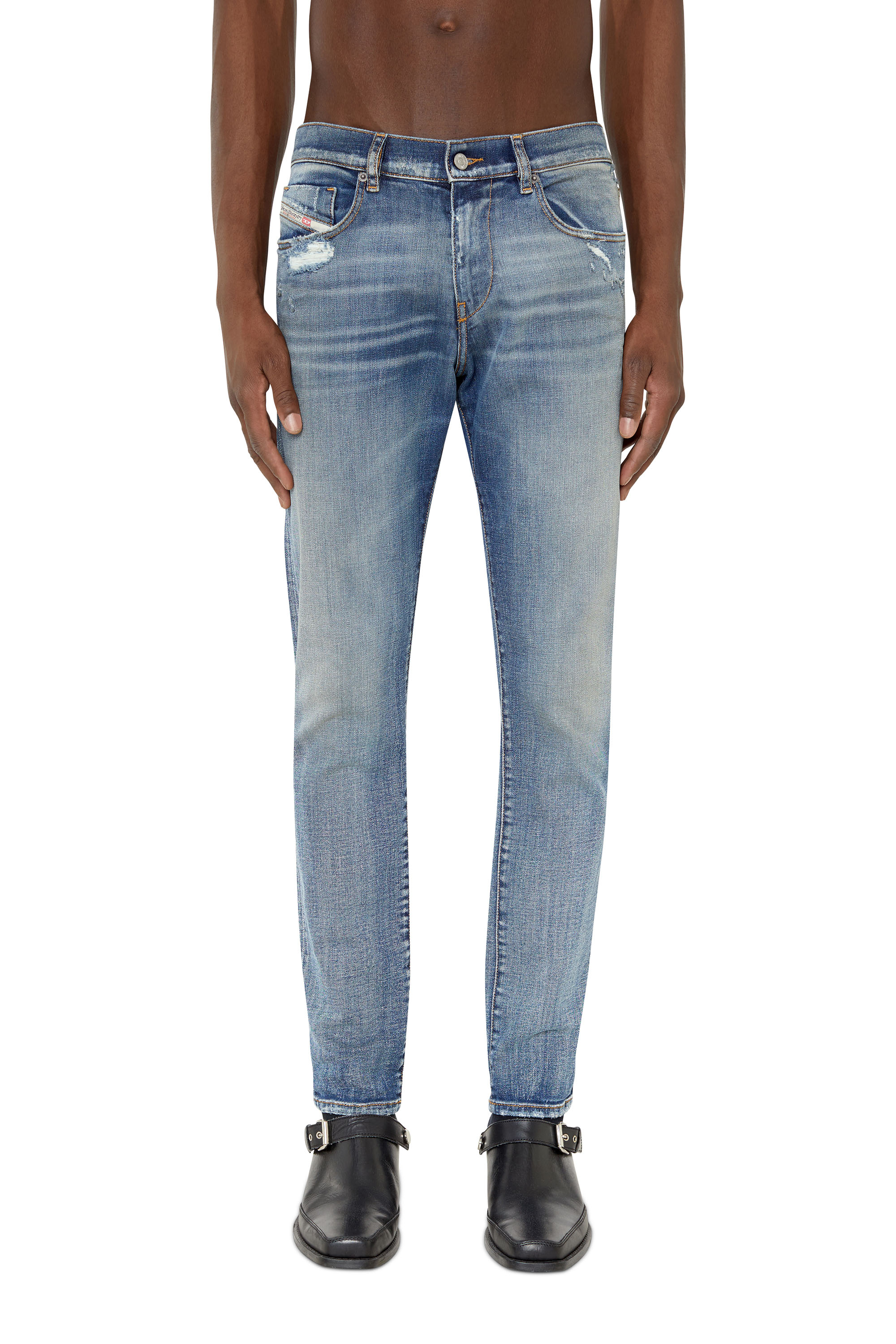 D-luster jeans skinny lavaggio chiaroDIESEL in Denim da Uomo colore Blu Uomo Abbigliamento da Jeans da Jeans skinny 