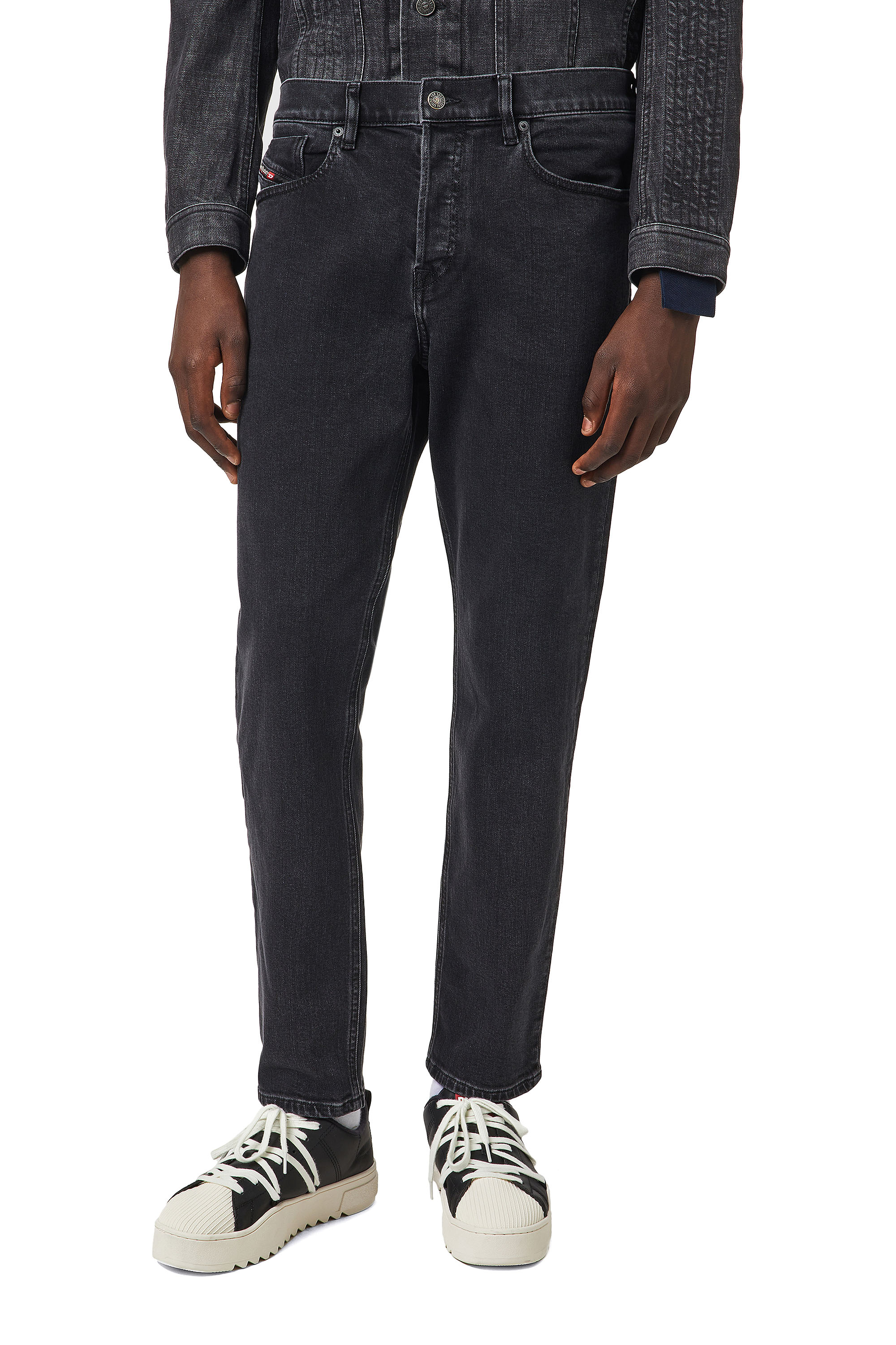 D-Fining 09A14, Nero/Grigio scuro - Jeans