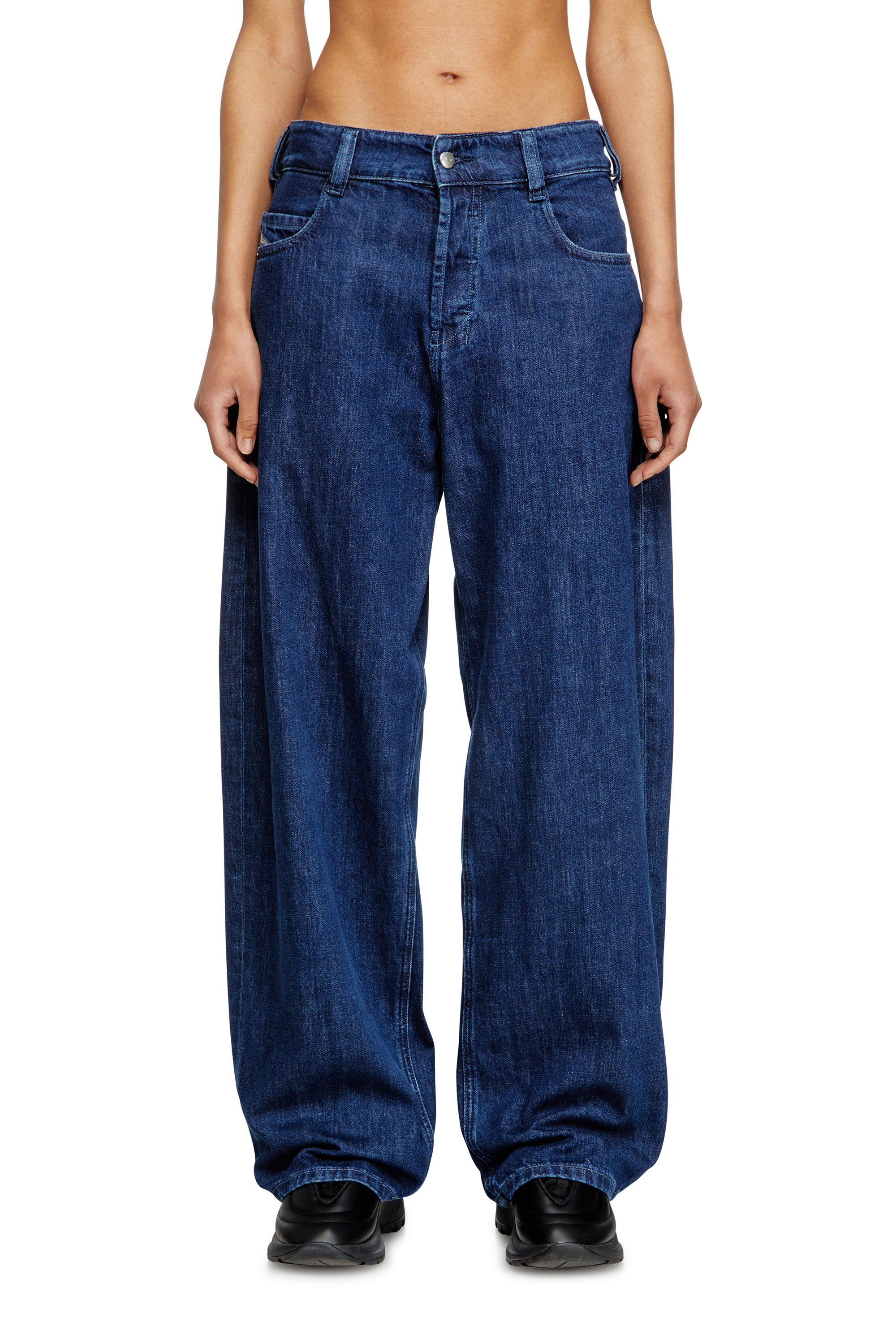 Diesel - Relaxed Jeans 1997 D-Enim 0DBDX Unisex, Blu Scuro - Image 6