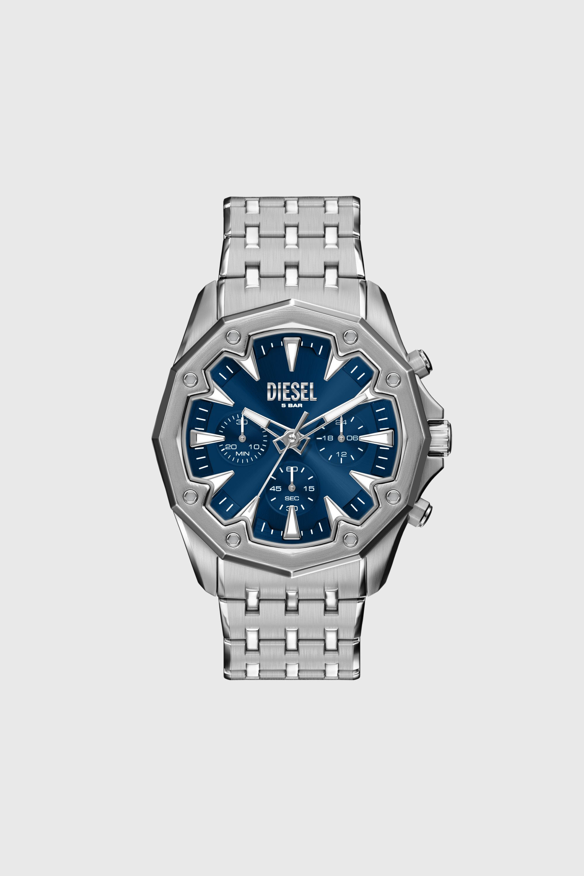 Diesel - DZ4706 WATCH, Orologio Stinger in acciaio inox Uomo in Argento - 1