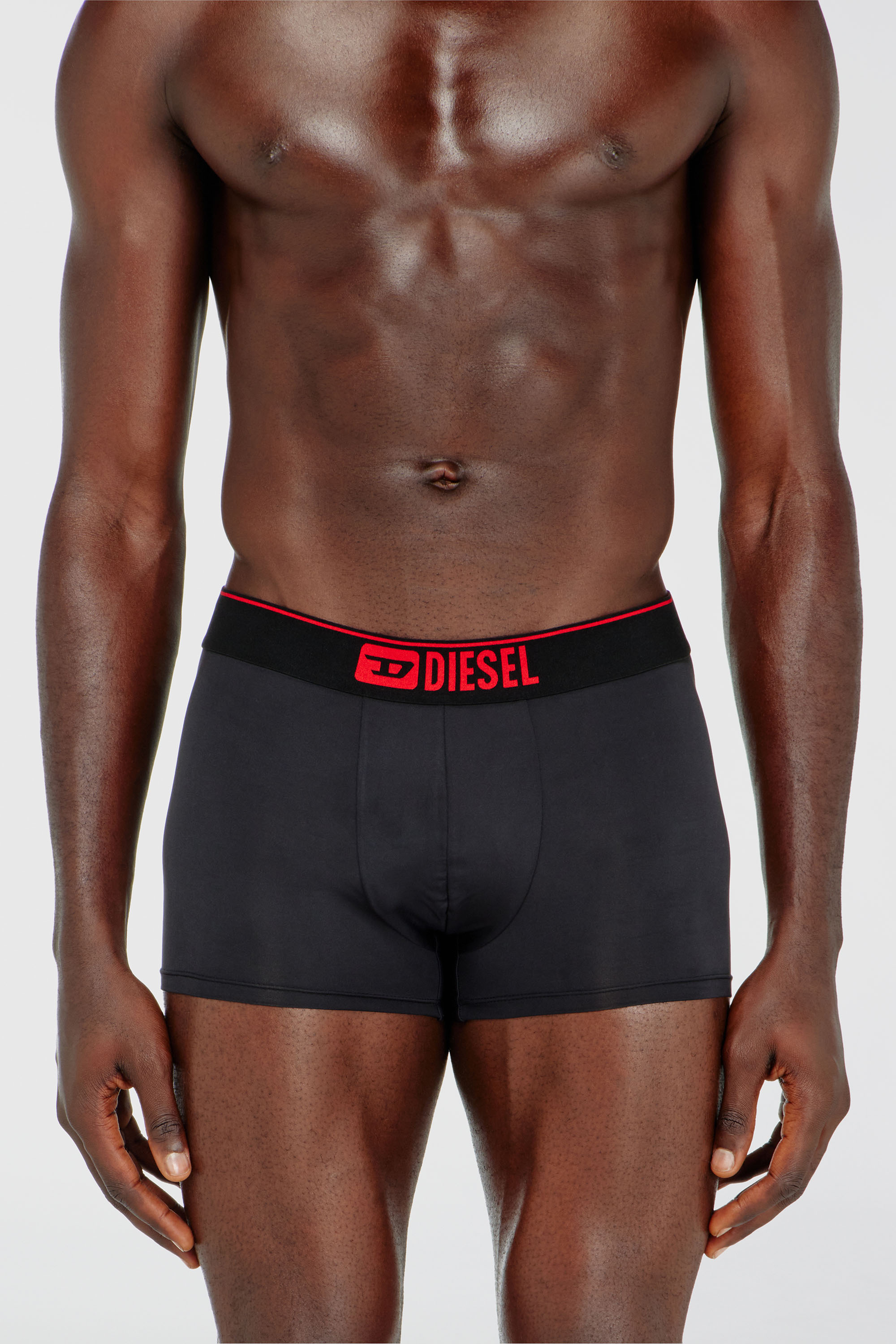 Diesel - UMBX-DAMIENTHREEPACK, Set da tre boxer in microfibra Uomo in Nero - 2