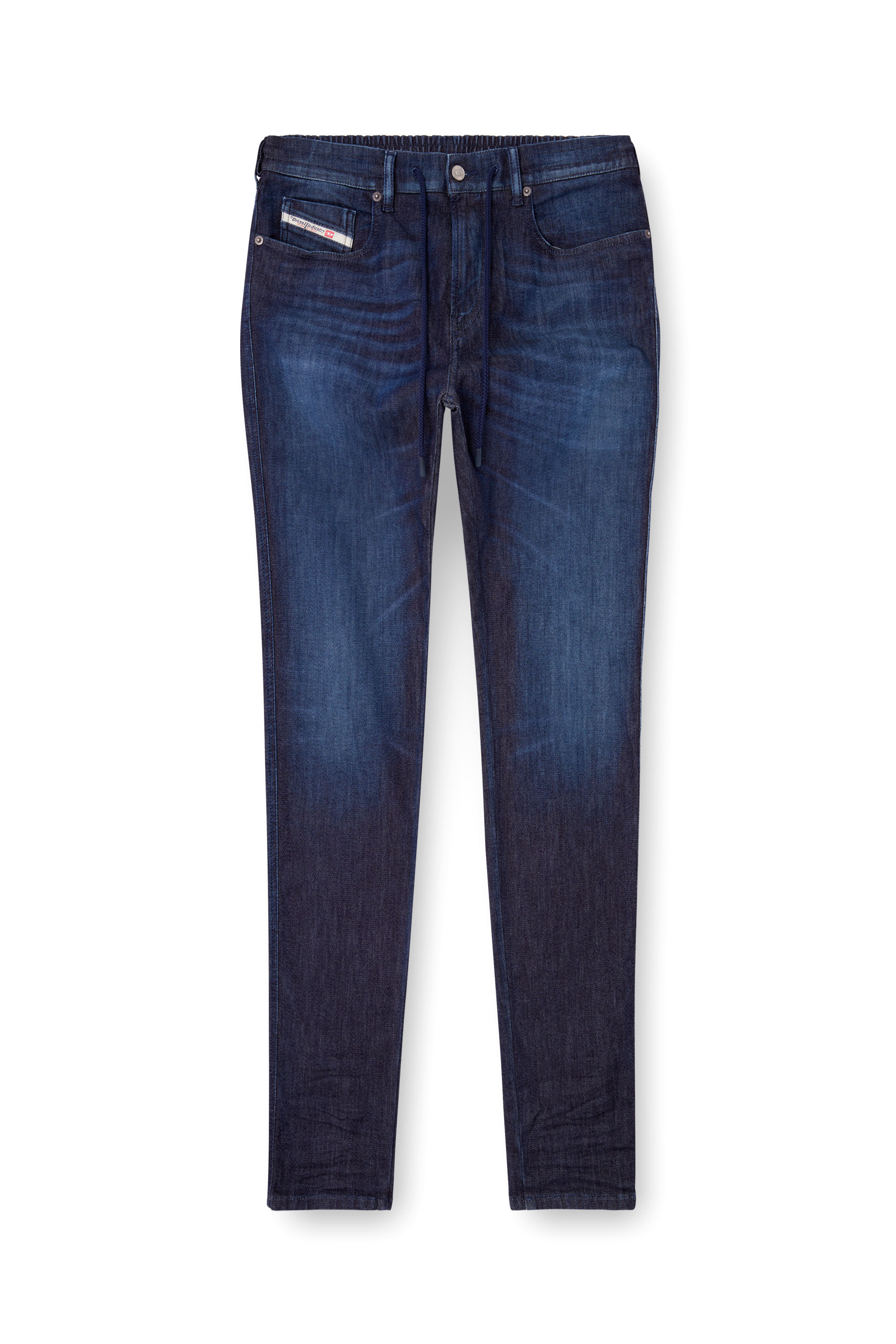 Diesel - Slim 2060 D-Strukt Joggjeans® 09L11 Uomo, Blu Scuro - Image 3