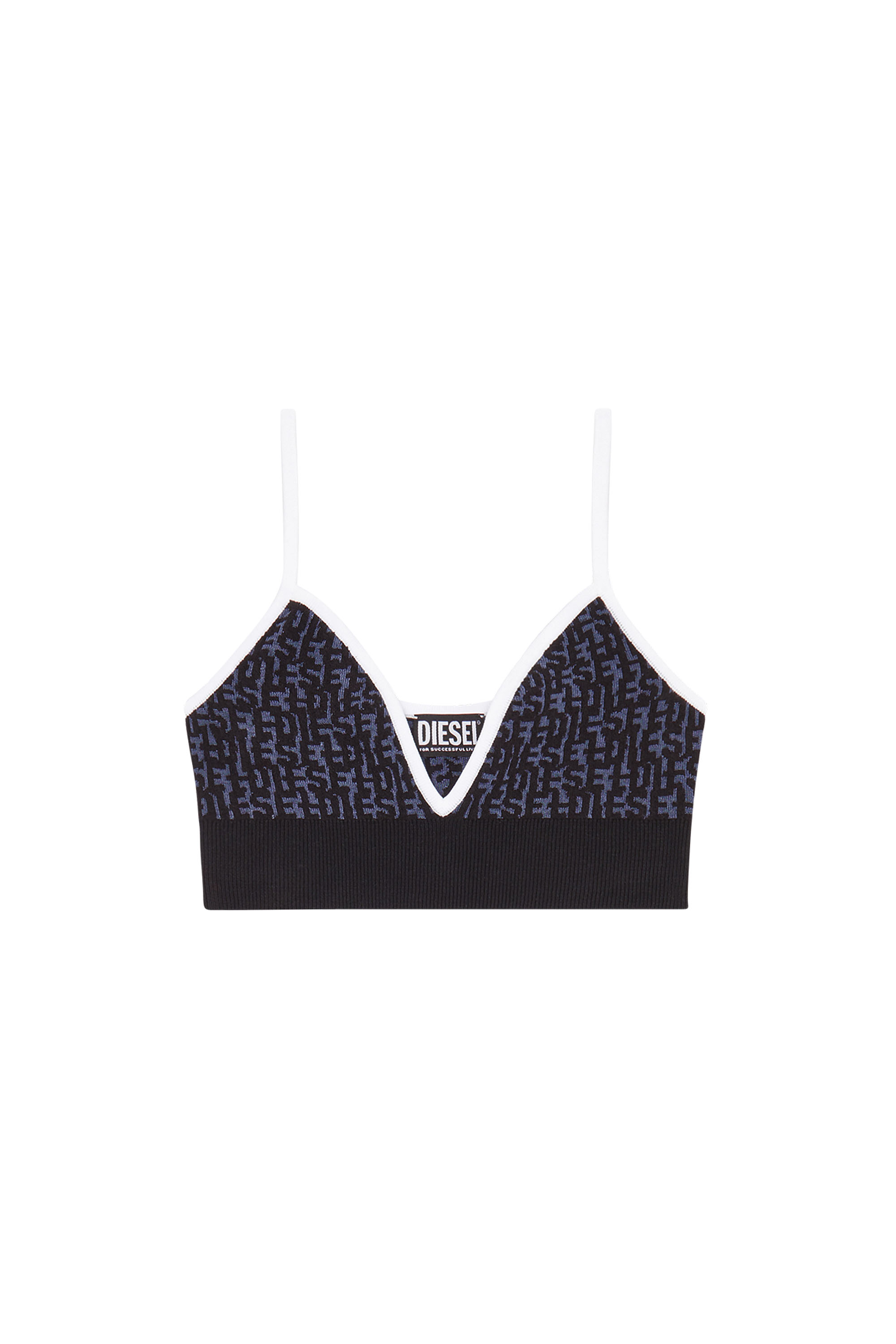 Diesel - M-ATHILDE-TOP, Nero/Blu - Image 3