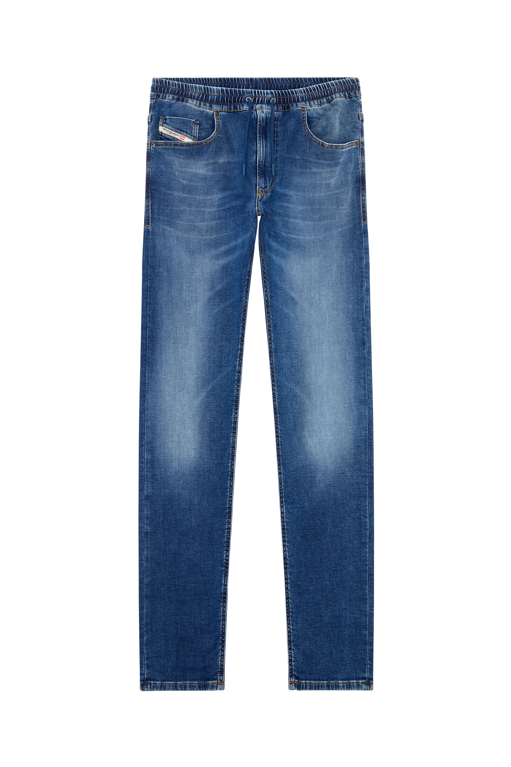 Diesel - Tapered 2030 D-Krooley Joggjeans® 068HY, Blu medio - Image 5