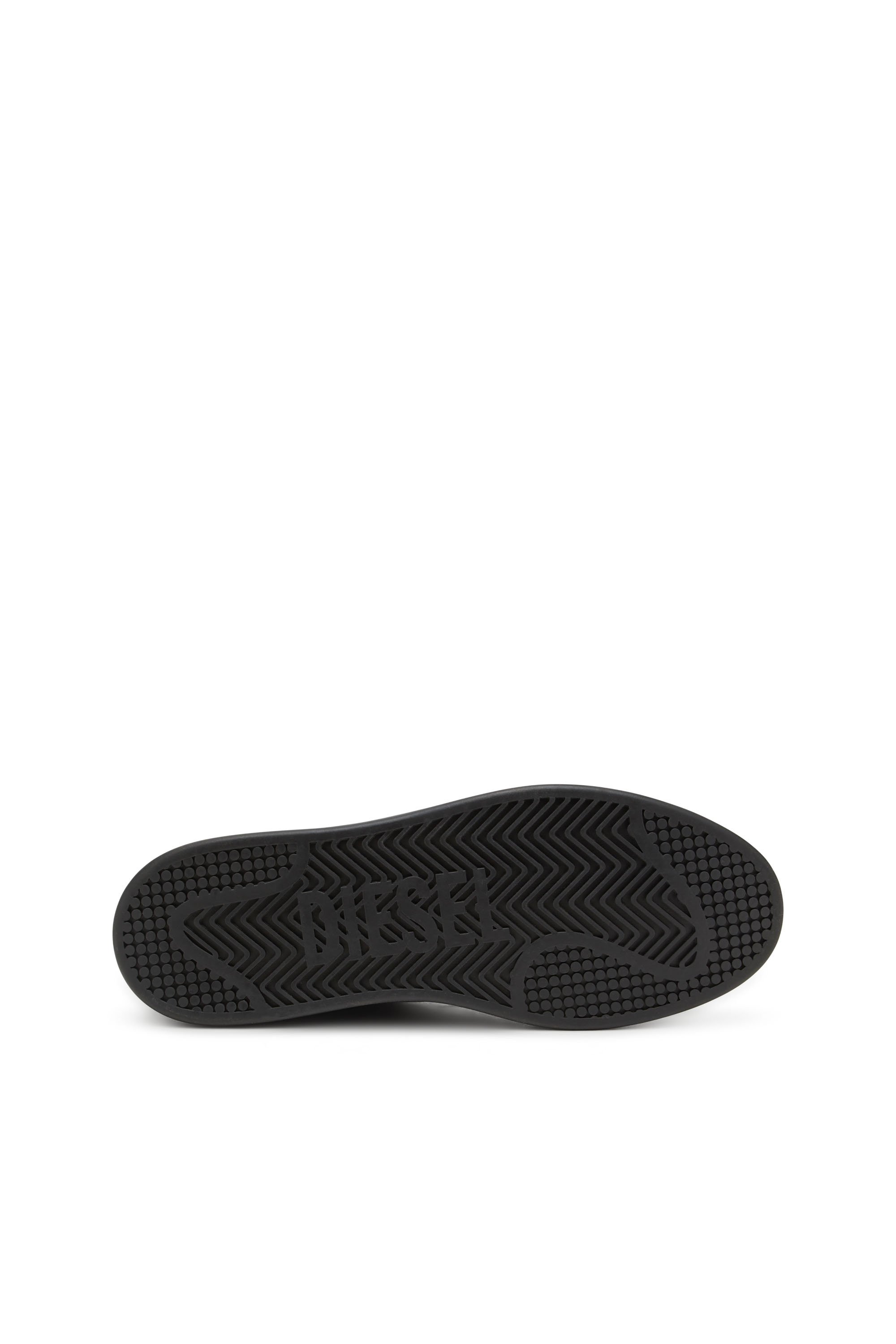 Diesel - S-DAKOTA LOW, Sneaker in pelle con logo perforato Uomo in Nero - 5