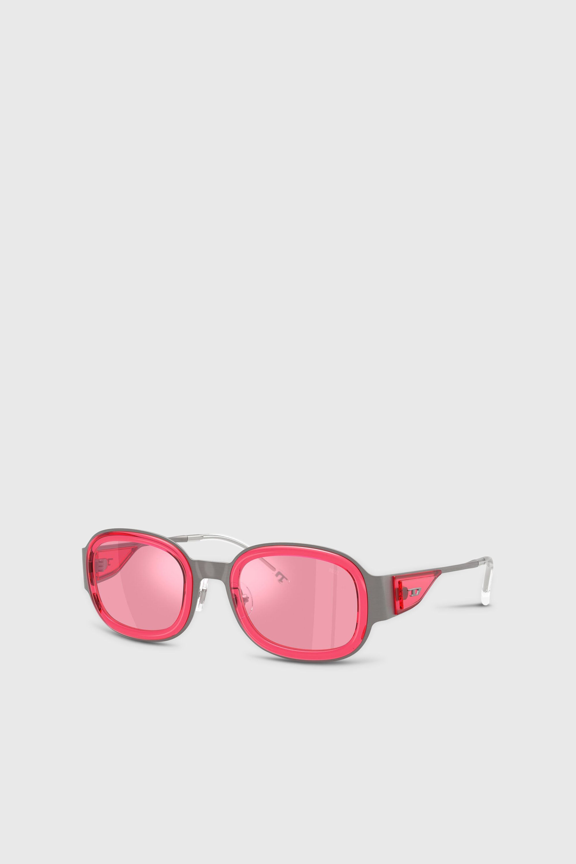 Diesel - 0DL1020, Occhiali da sole quadrati Unisex in Multicolor - 2