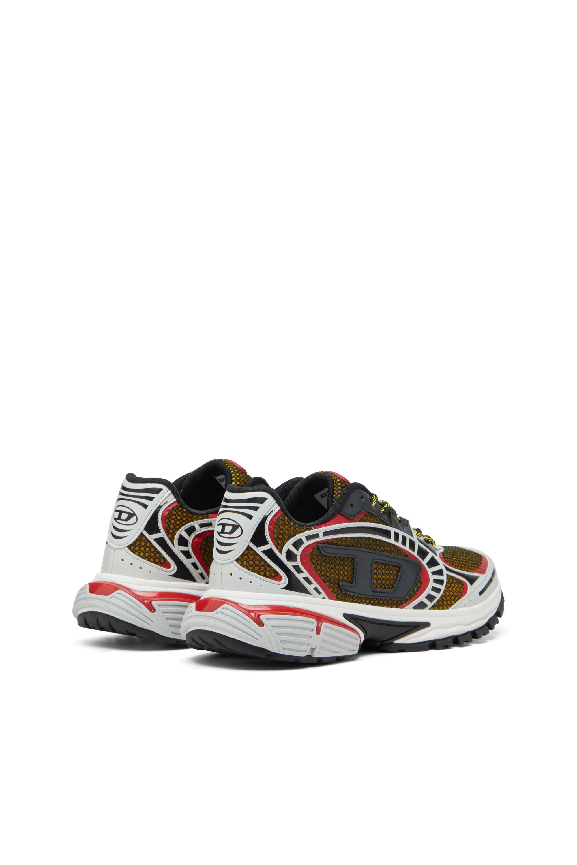 Diesel - S-PRO-V-DENSE LOW, S-Pro-V-Dense-Sneaker in rete con logo Oval D Uomo in Multicolor - 3