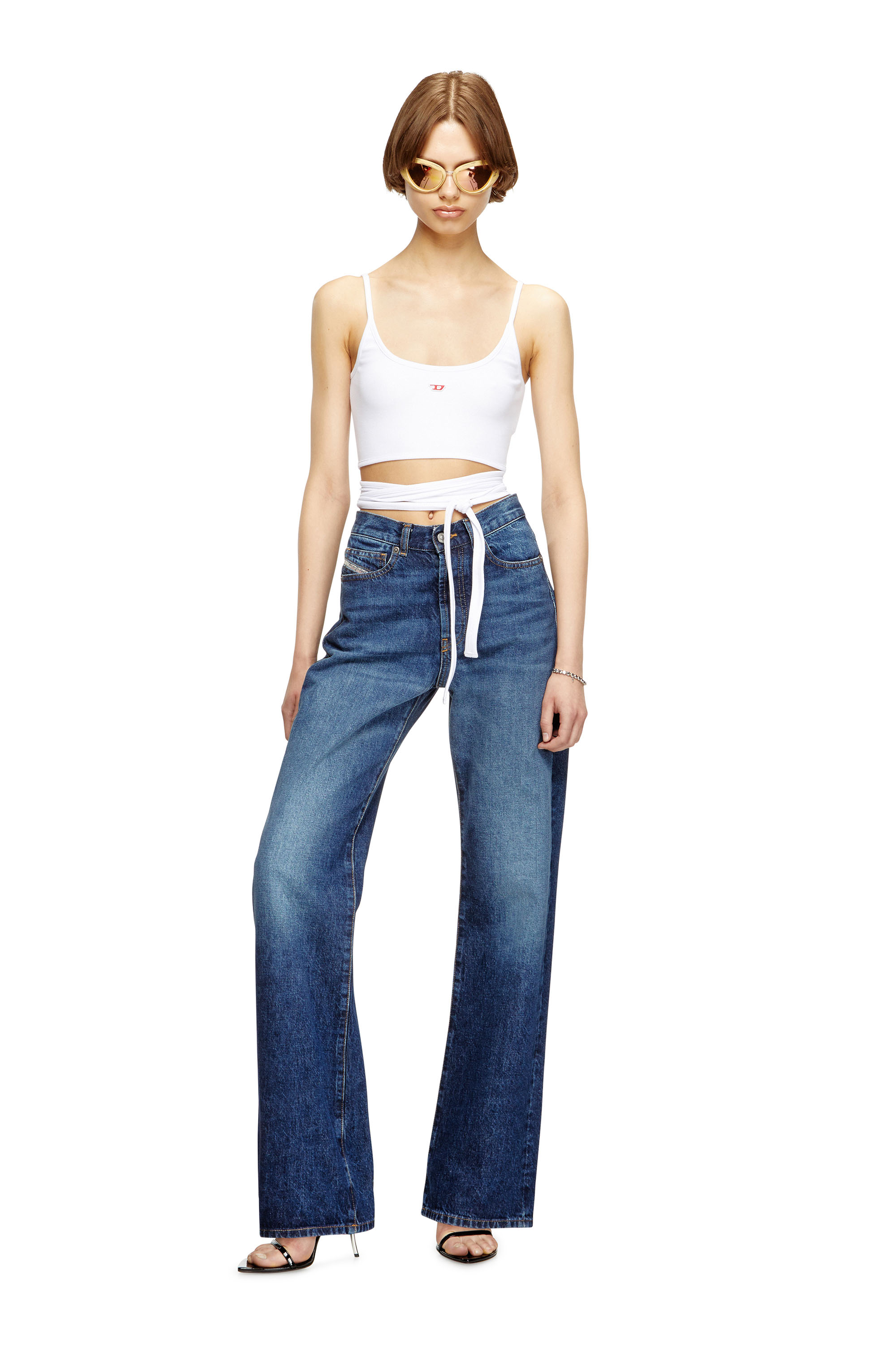 Regular Jeans 1971 D-Sent 09I27, Blu Diesel - Regular Jeans 1971 D-Sent 09I27 Donna, Blu - Image 1