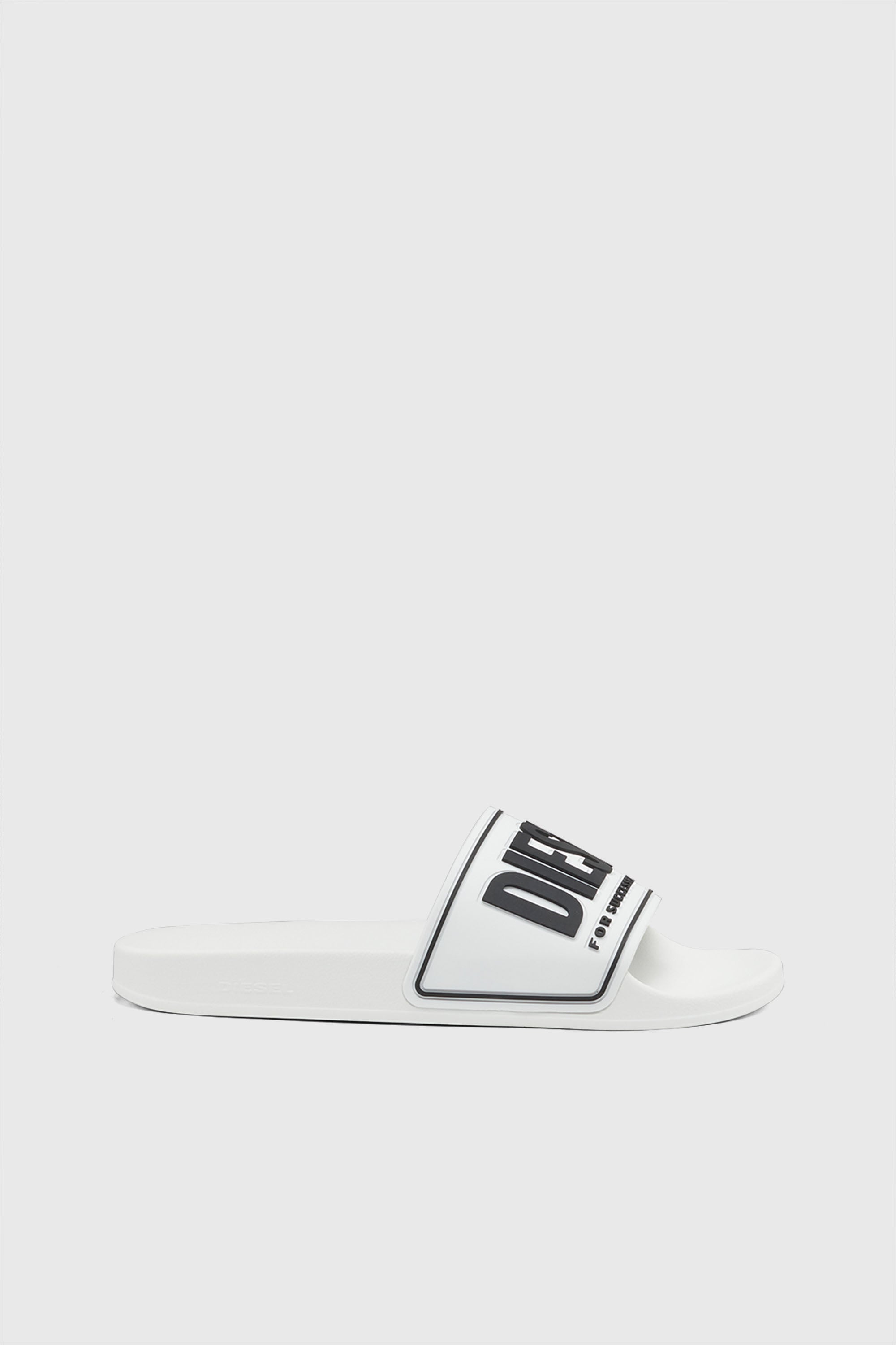 Diesel - SA-MAYEMI CC, Sa-Mayemi-Ciabatte da piscina con logo 3D Uomo in Multicolor - 1