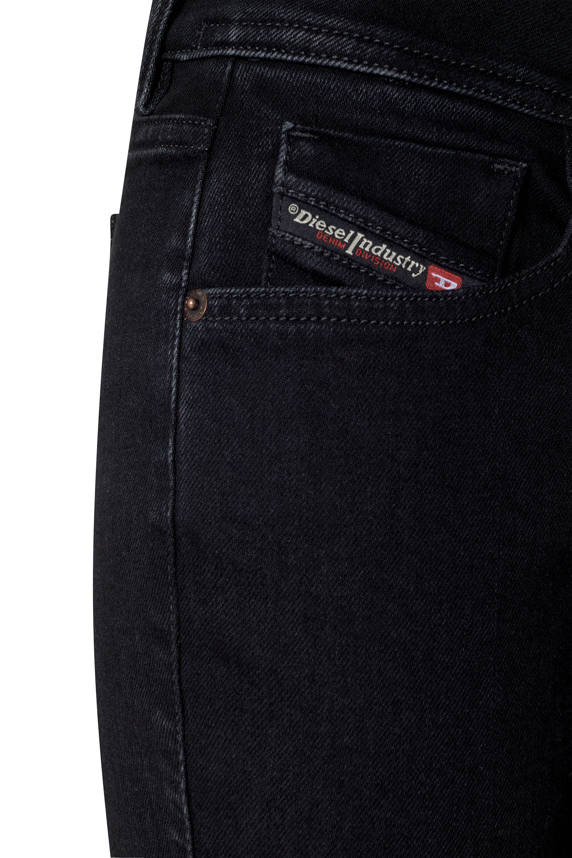 Diesel - Bootcut and Flare Jeans 1969 D-Ebbey Z9C25, Nero/Grigio scuro - Image 3