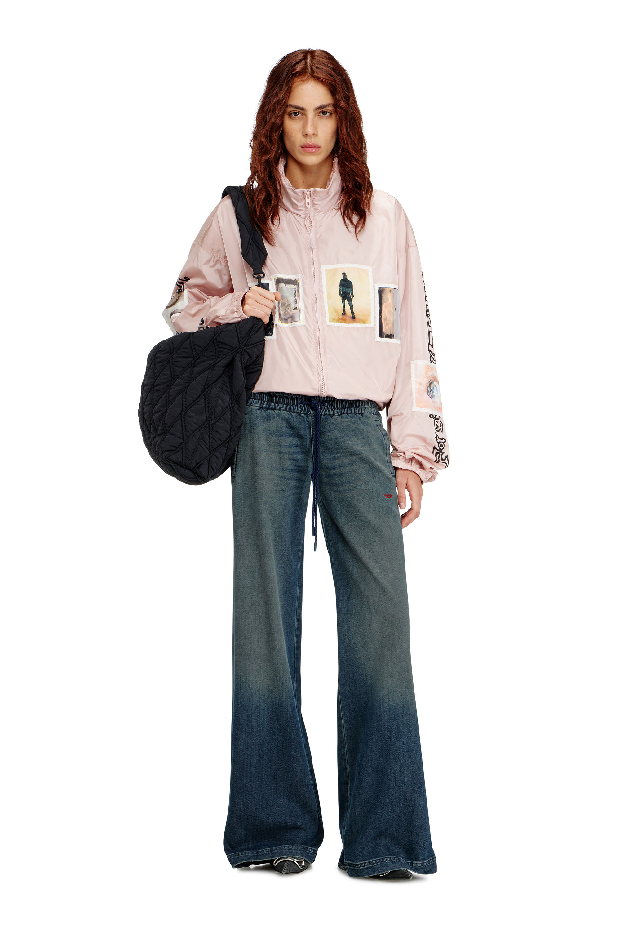 Diesel - Relaxed 2078 D-Ainty Joggjeans&reg; 09N62 Donna, Blu Scuro - Image 2