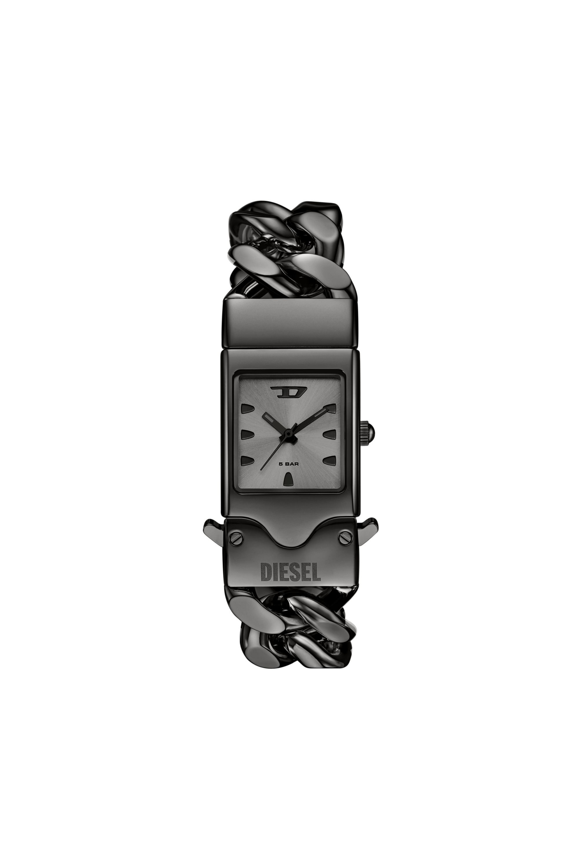Diesel - DZ2227 WATCH, Orologio Closer in acciaio inossidabile grigio Unisex in Grigio - 1