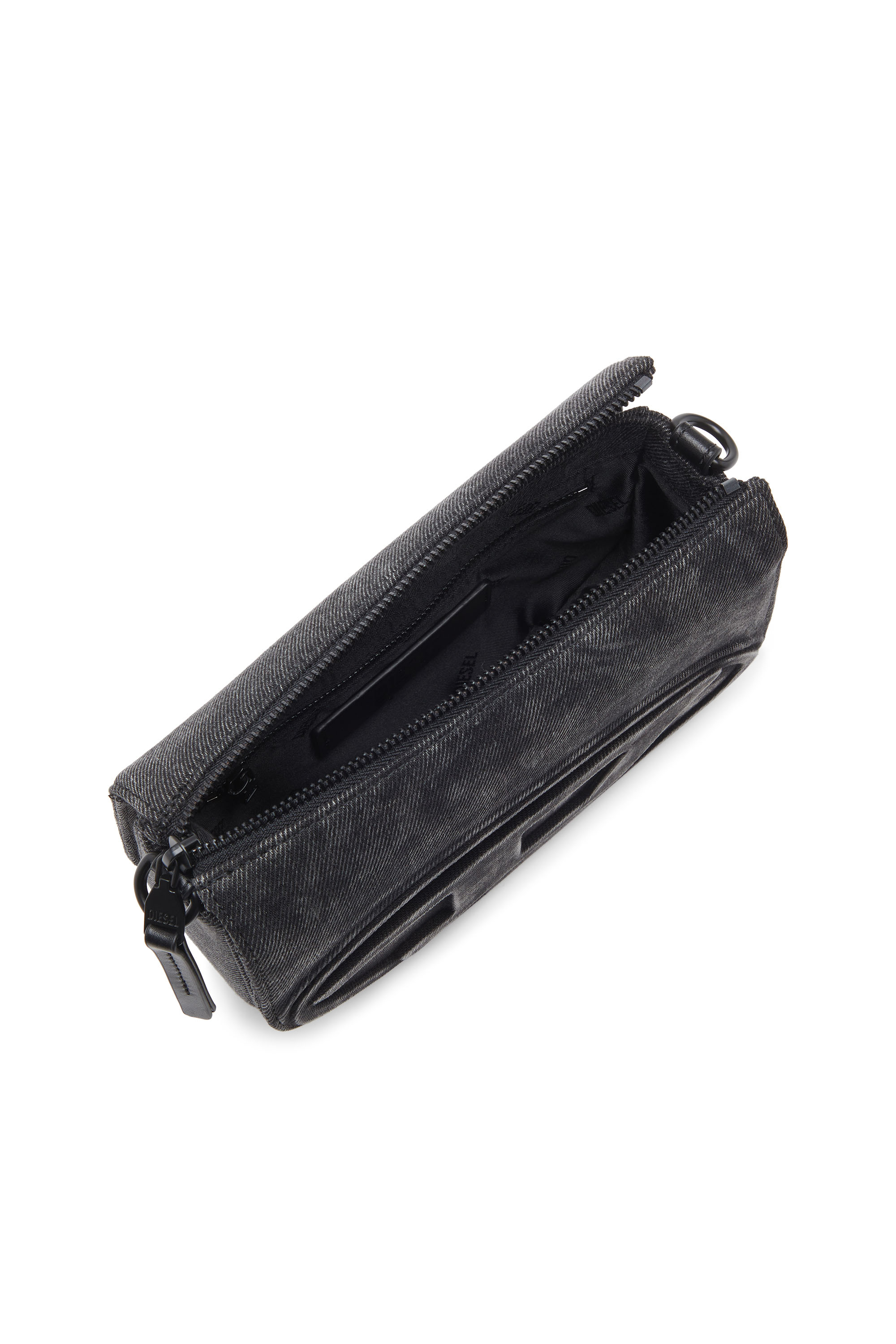 Diesel - 1DR CAMERA BAG, 1DR-Camera bag in denim stonewashed Uomo in Nero - 4