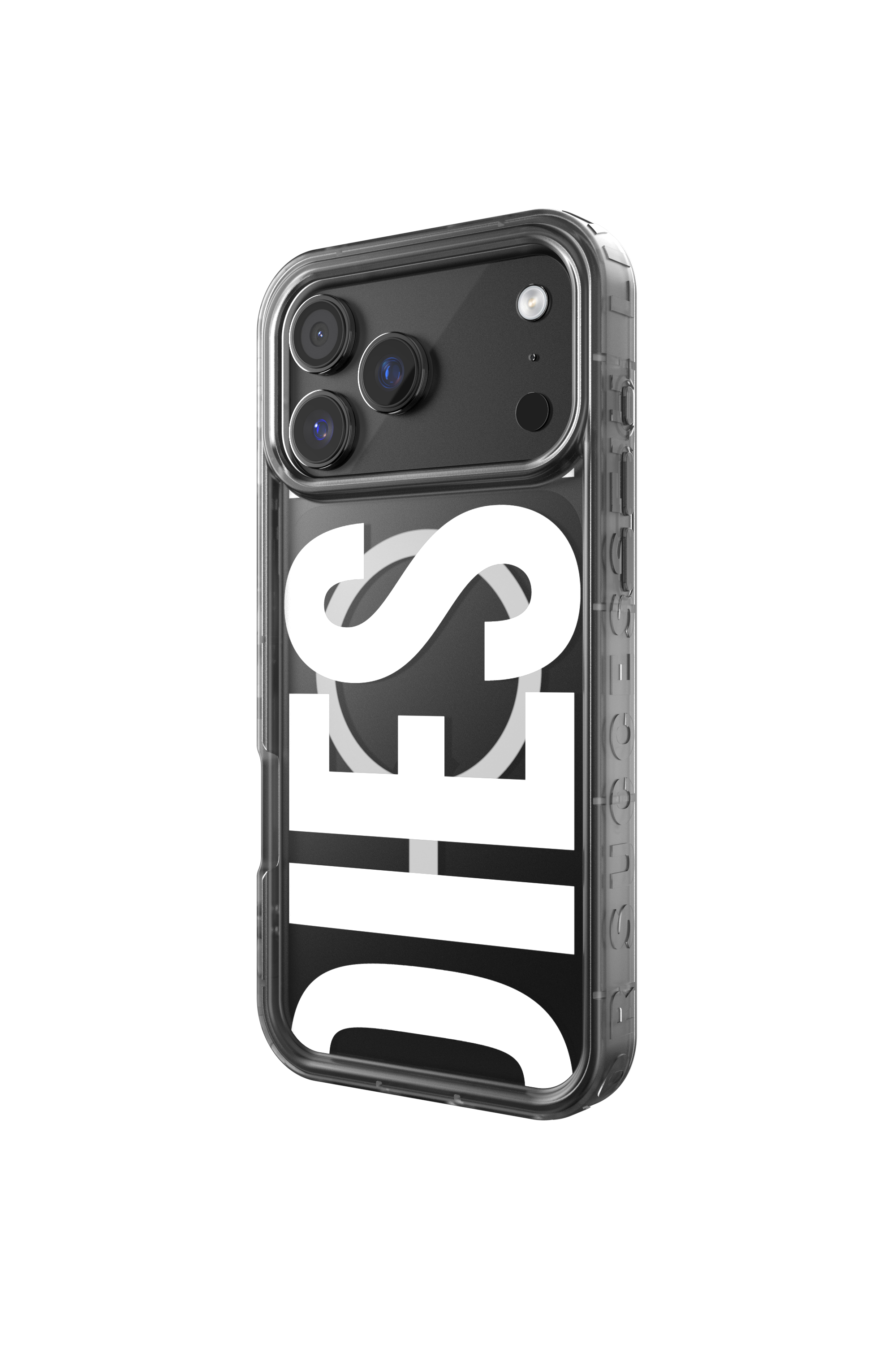 Diesel - 60438 MOULDED CASE, Custodia Biscotto Bumper con Magsafe per iPhone 17 Pro Max Unisex in Nero - 4