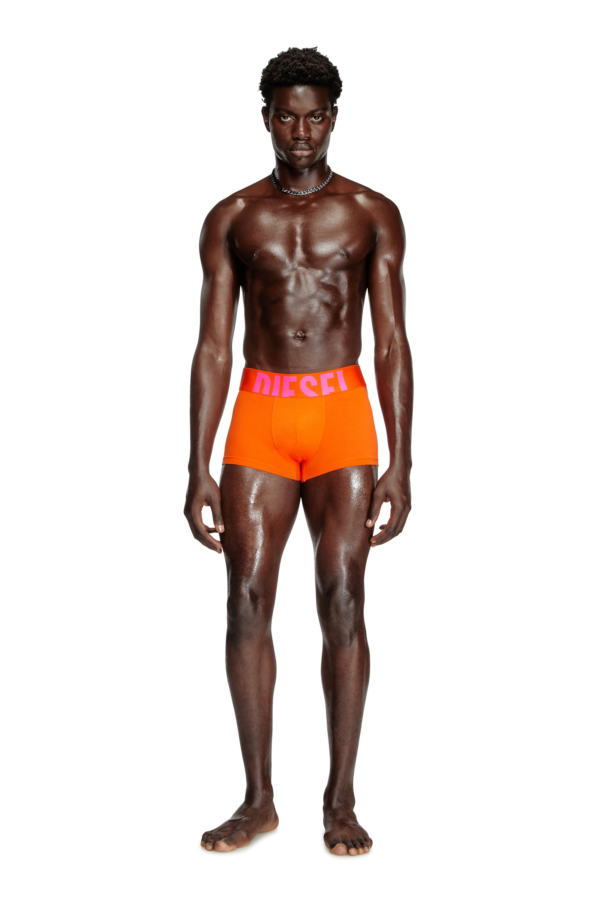 Diesel - UMBX-DAMIENTHREEPACK-5.5EL, Set di tre boxer in cotone stretch Uomo in Multicolor - 3