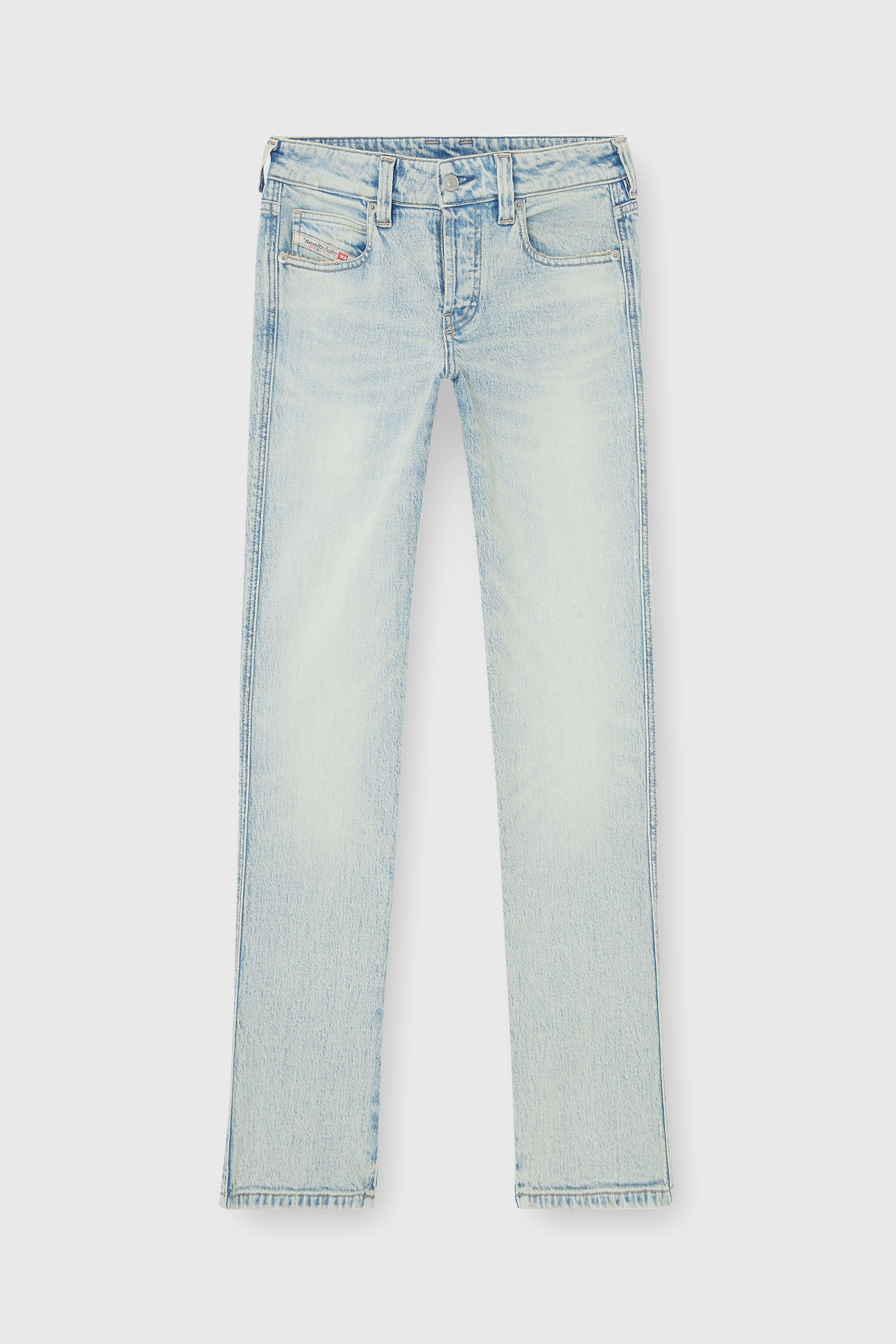 Diesel - Slim Jeans 1992 D-Jiann 0KBBK Donna, Blu Chiaro - Image 2