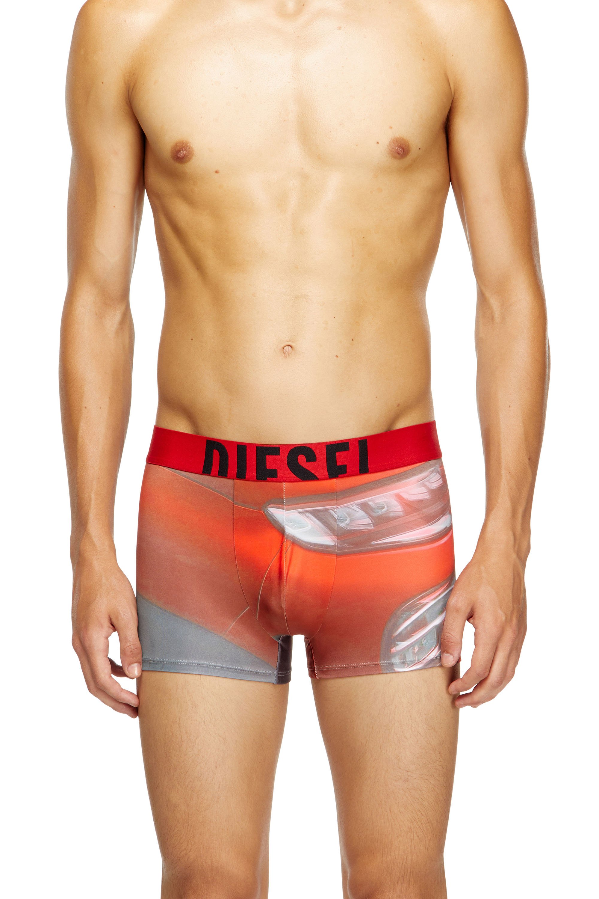 Diesel - DAMIEN-D-POP-40, Boxer con stampa Pop Uomo in Rosso - 2