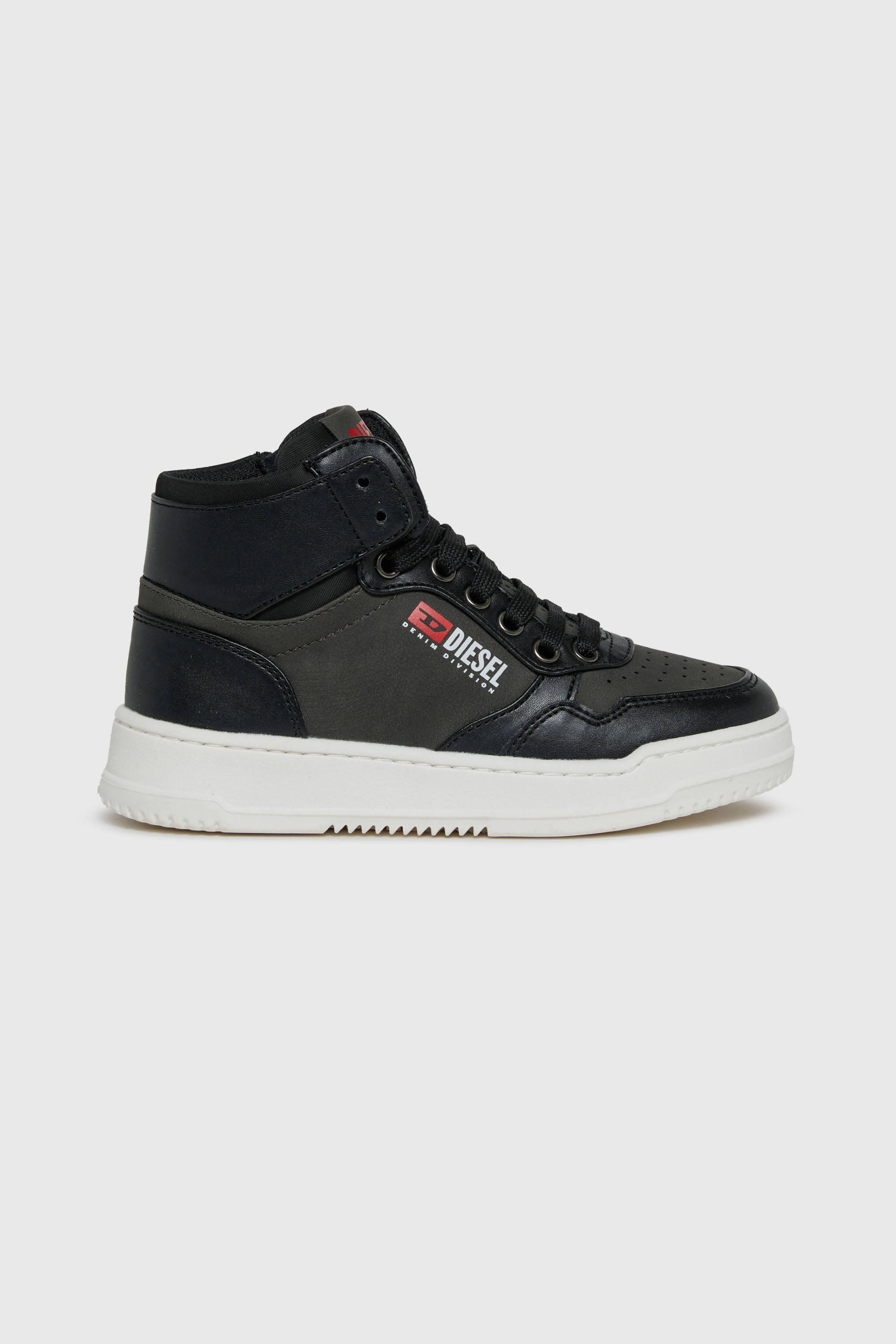 Diesel - S-CASCOUNT-MID, S-Cascount - Sneakers high-top traforate Unisex in Nero - 1