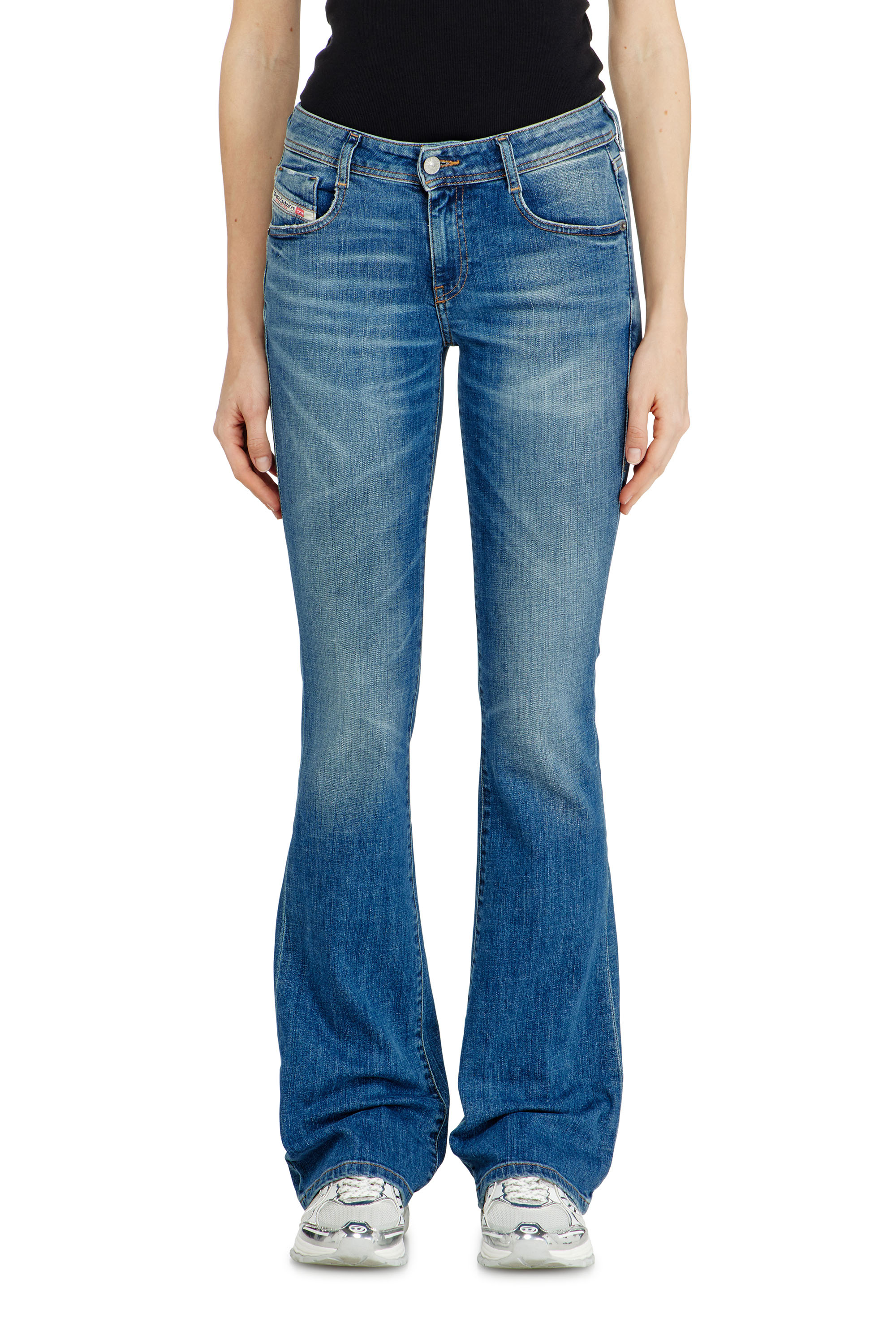 Diesel - Bootcut Jeans 1969 D-Ebbey 09J33 Donna, Blu medio - Image 2