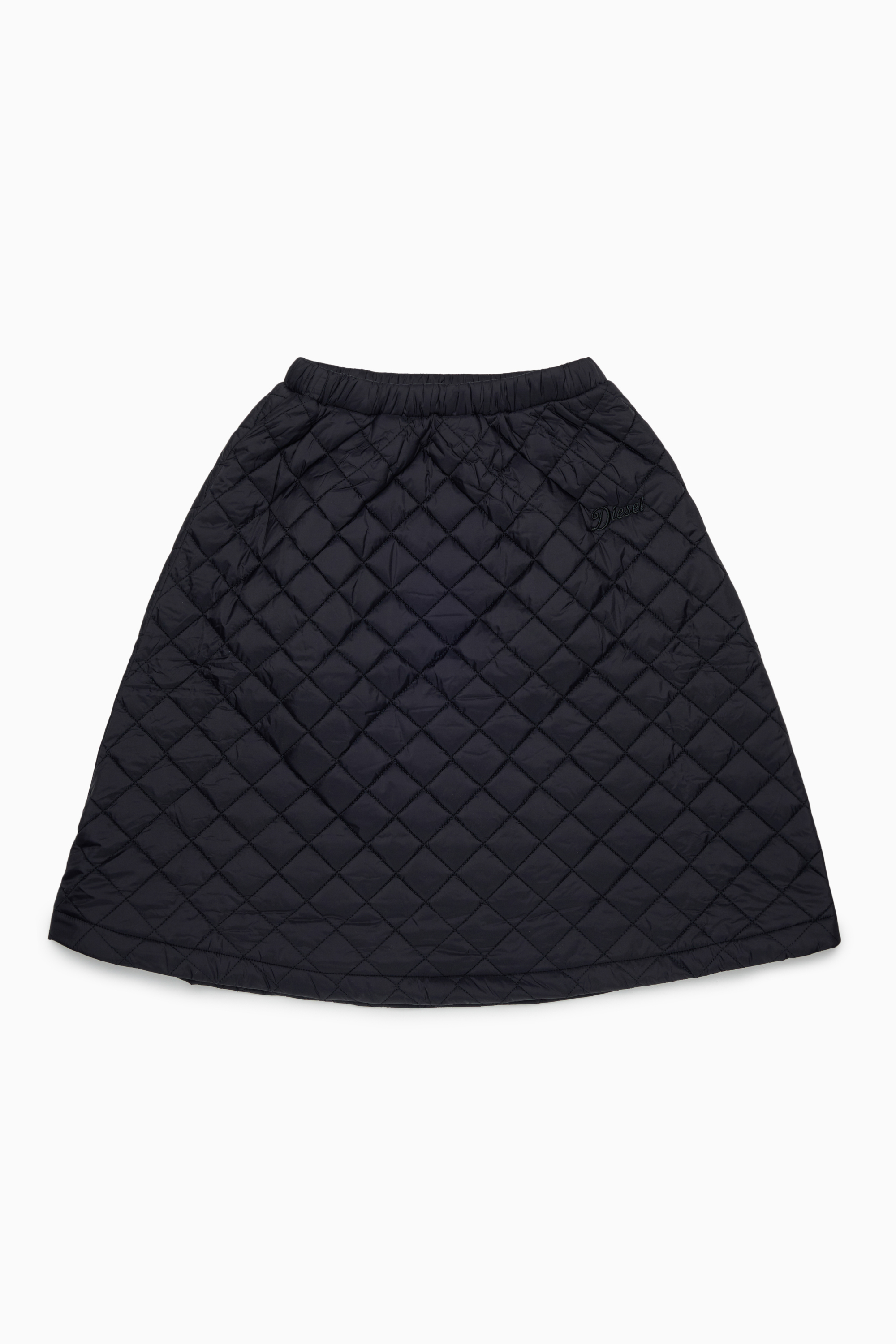 Diesel - GMONTY, Gonna in nylon trapuntato Donna in Nero - 1