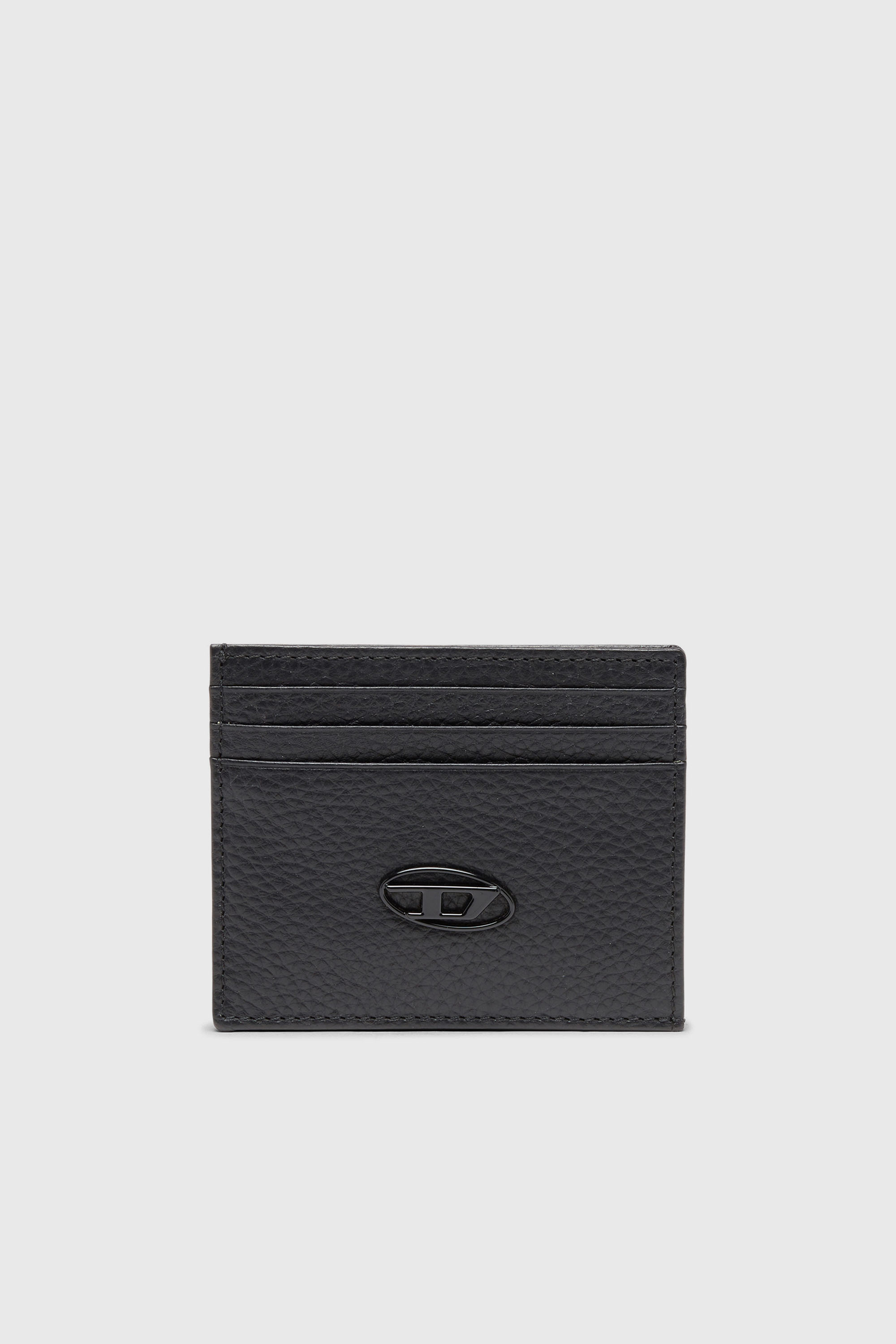 Diesel - CARD CASE, Porta carte in fior di pelle Uomo in Nero - 1