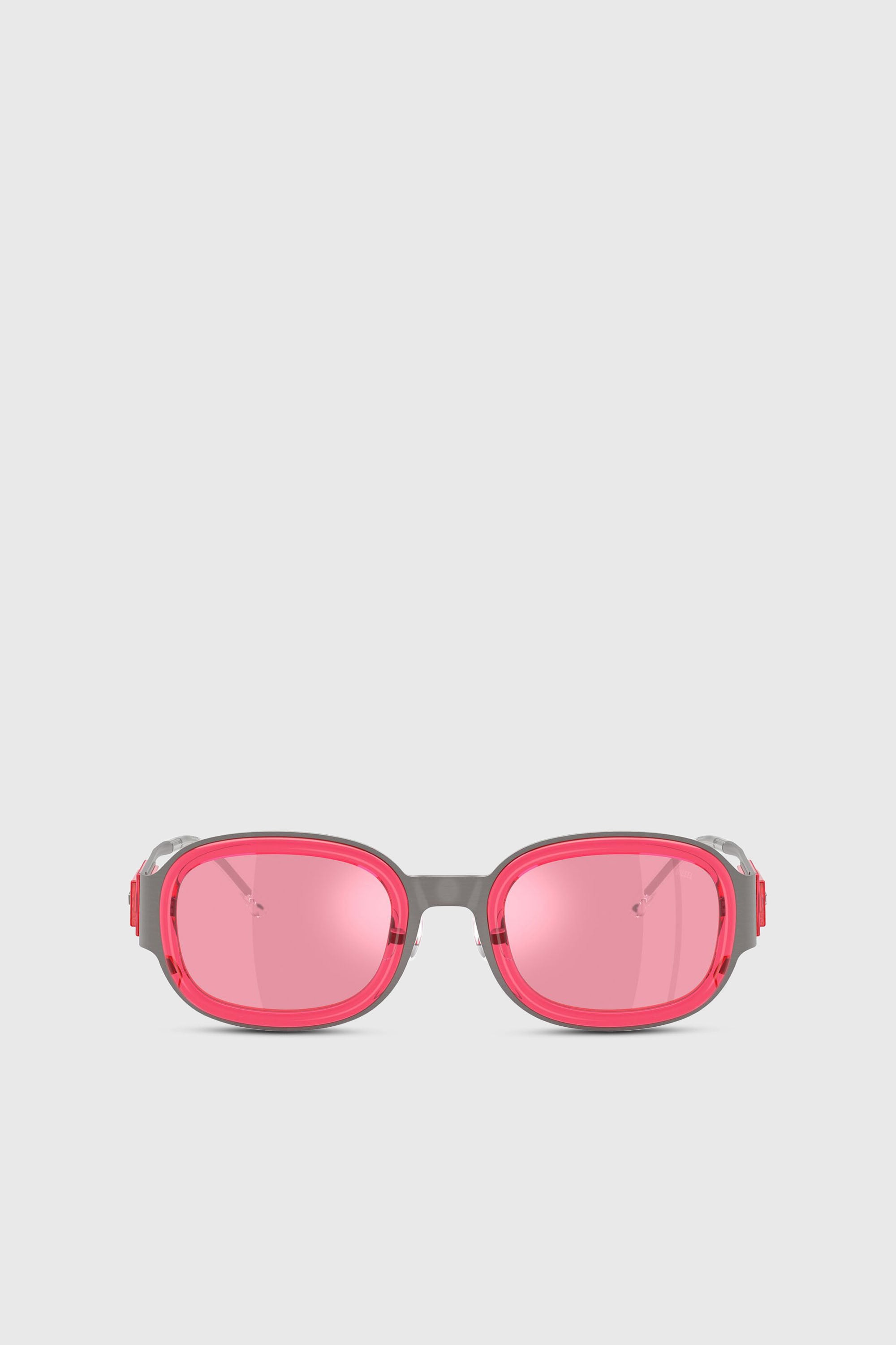 Diesel - 0DL1020, Occhiali da sole quadrati Unisex in Multicolor - 1