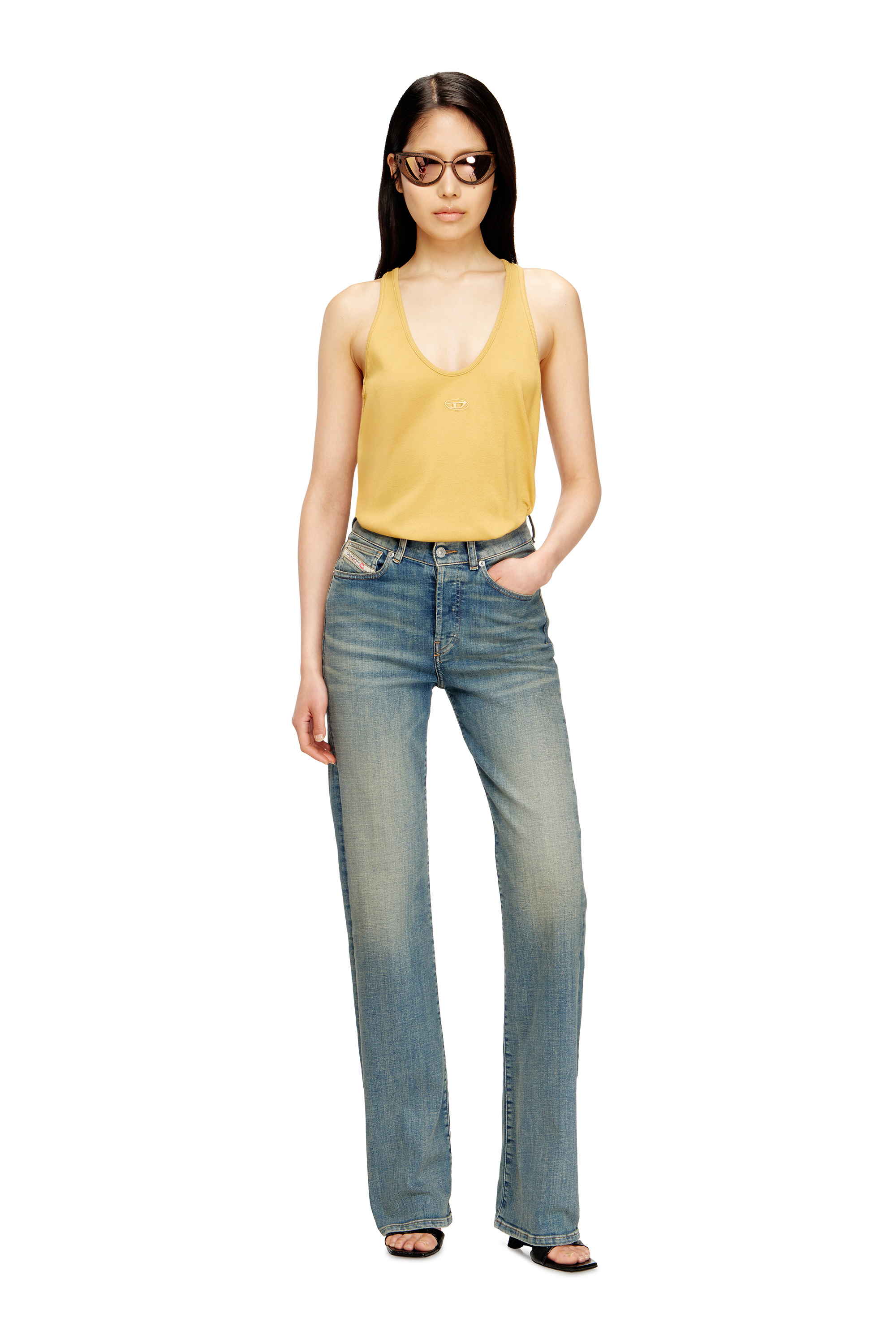 Diesel - Regular Jeans 1971 D-Sent 09N32 Donna, Blu medio - Image 2