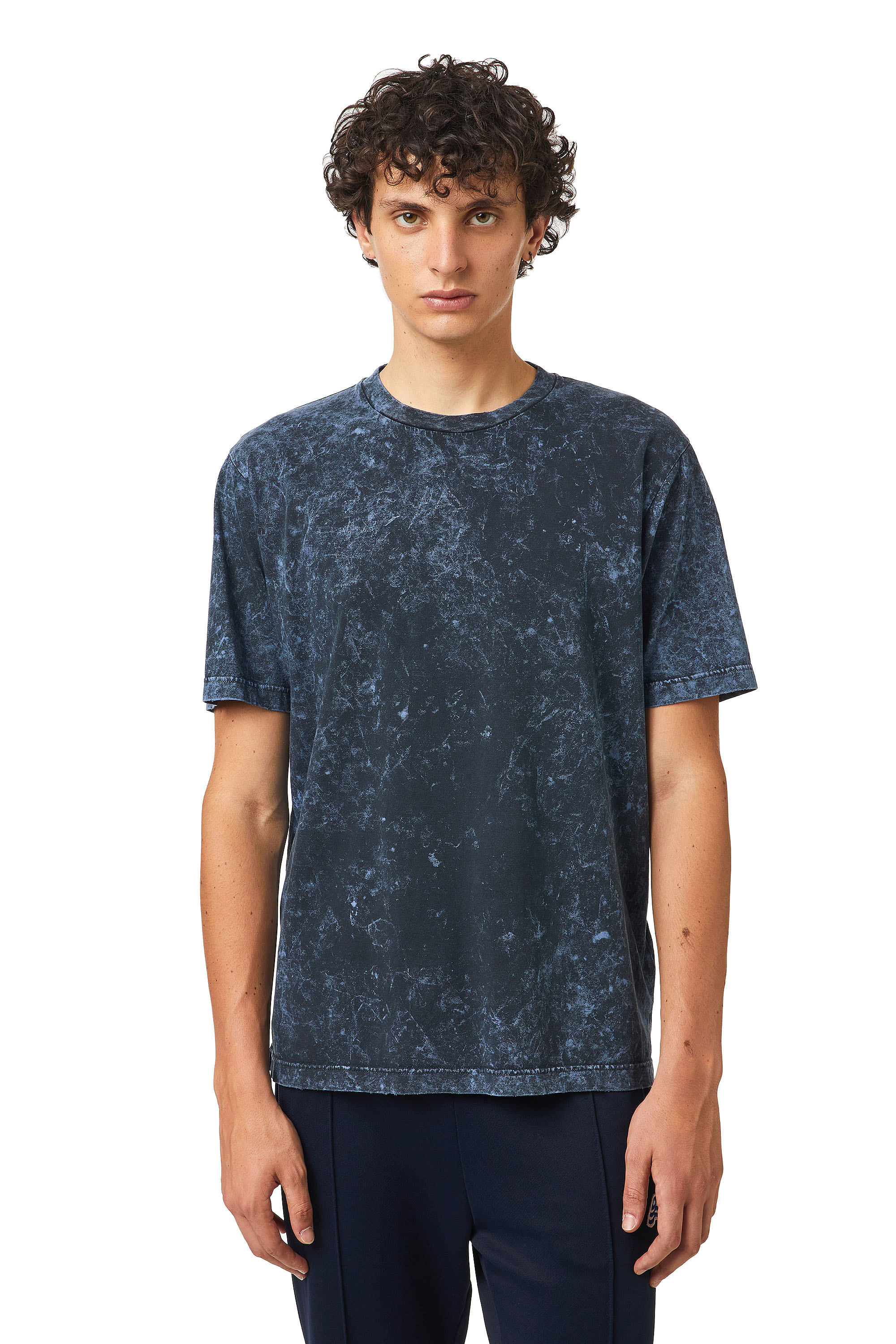 T-JUST-SLITS-B65, Blu - T-Shirts