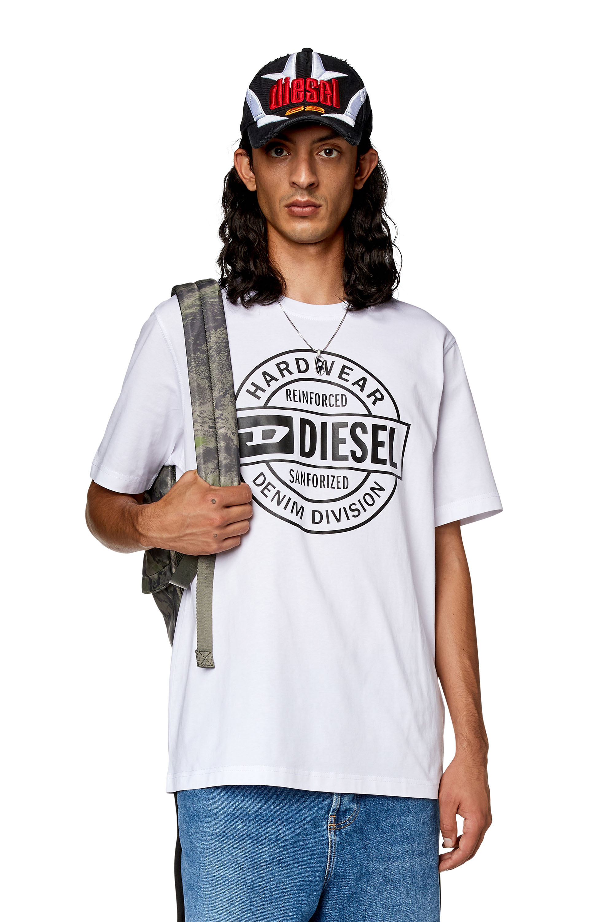 Diesel - T-JUST-L21, Bianco - Image 1